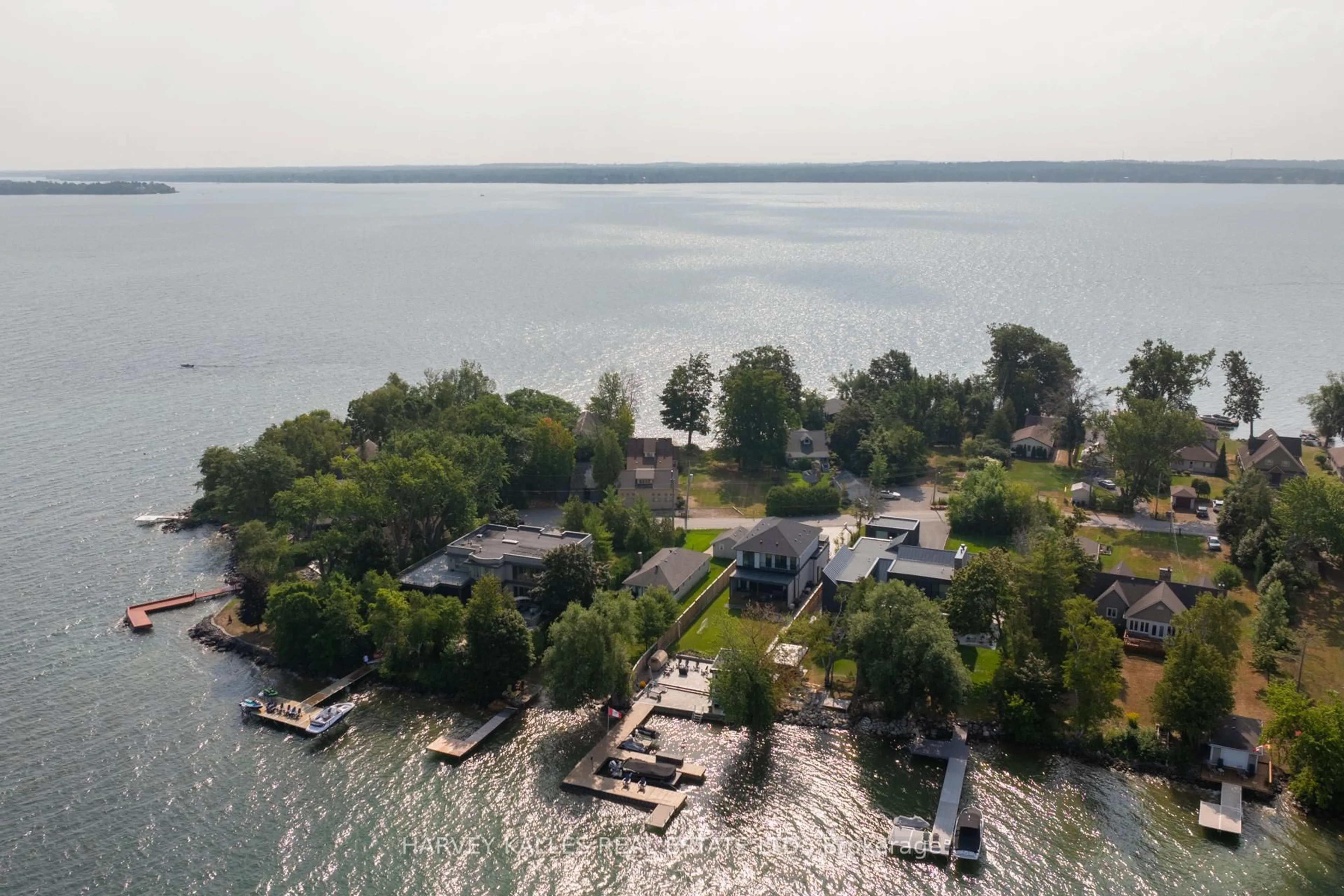 A pic from outside/outdoor area/front of a property/back of a property/a pic from drone, water/lake/river/ocean view for 607 Cedarvale Dr, Innisfil Ontario L9S 4L1