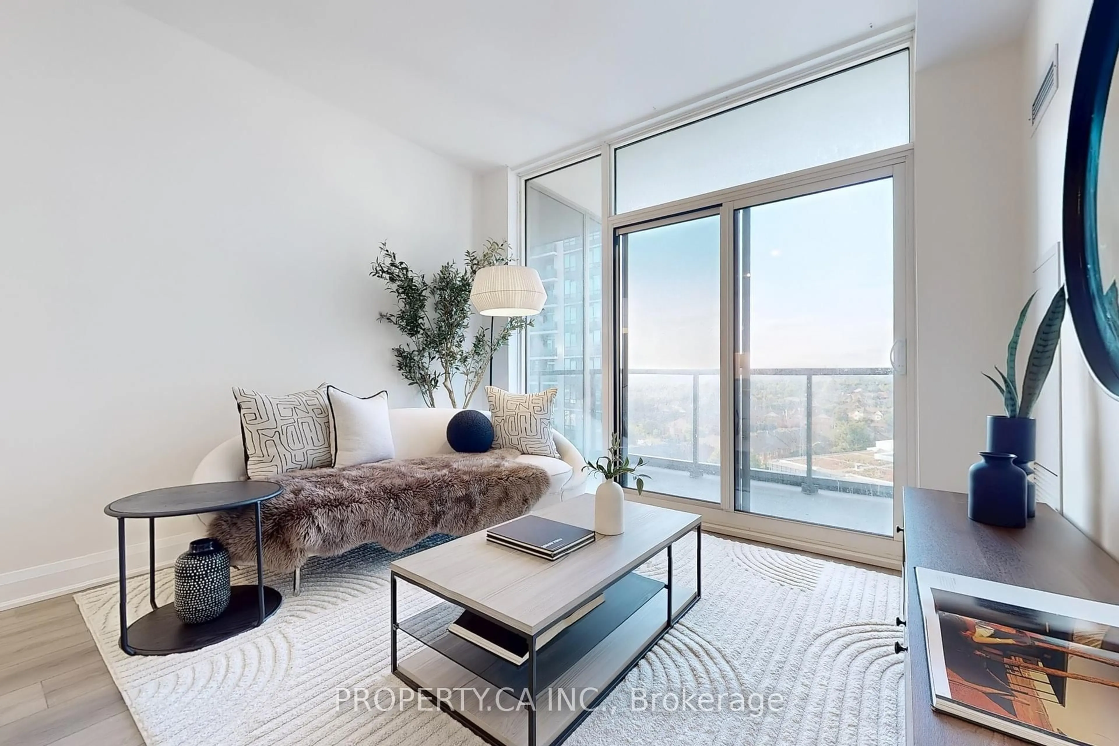 Living room with furniture, unknown for 20 Gatineau Dr #1009, Vaughan Ontario L4J 0L3