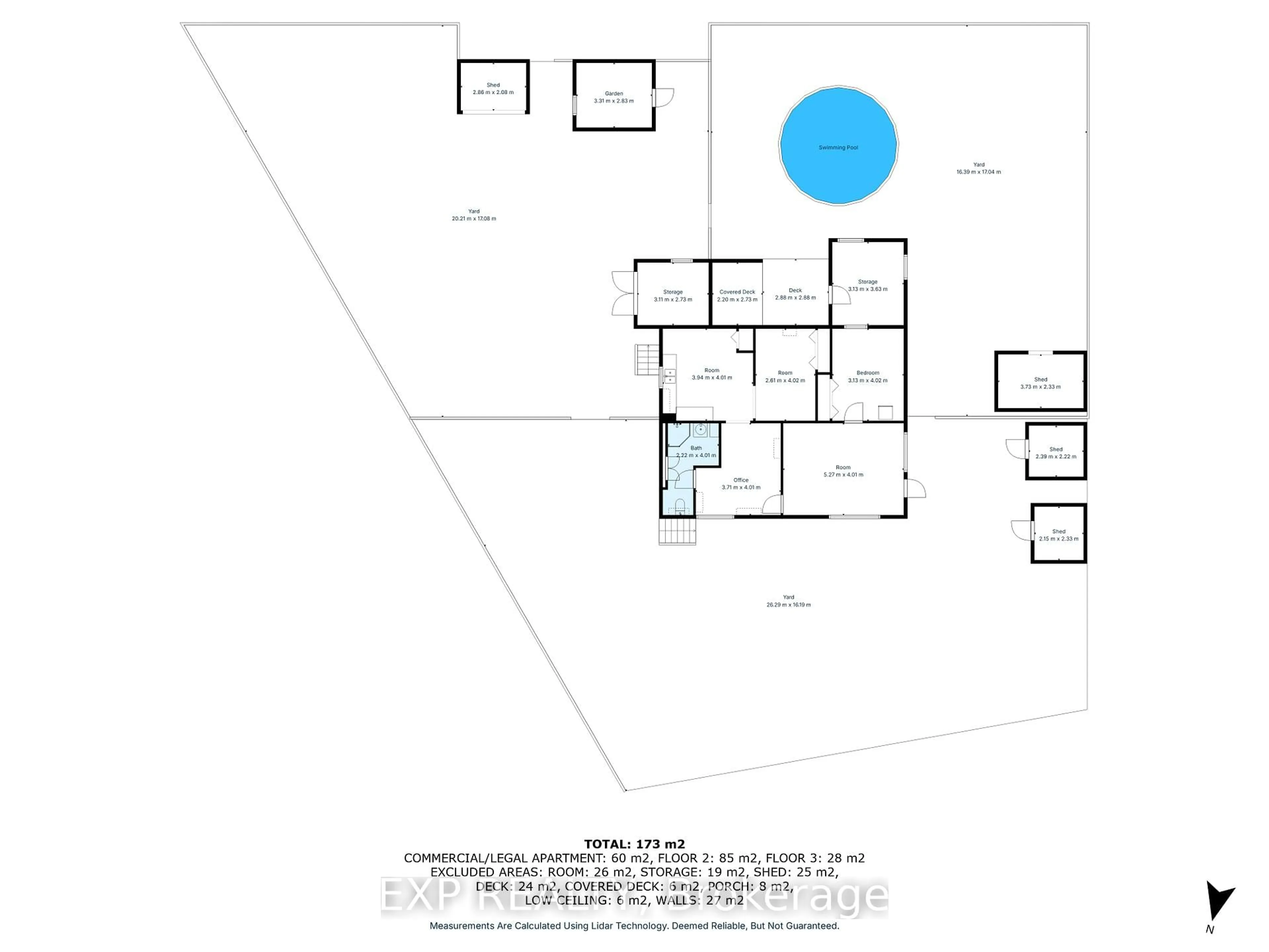 Floor plan for 173 Simcoe Ave, Georgina Ontario L4P 2H6