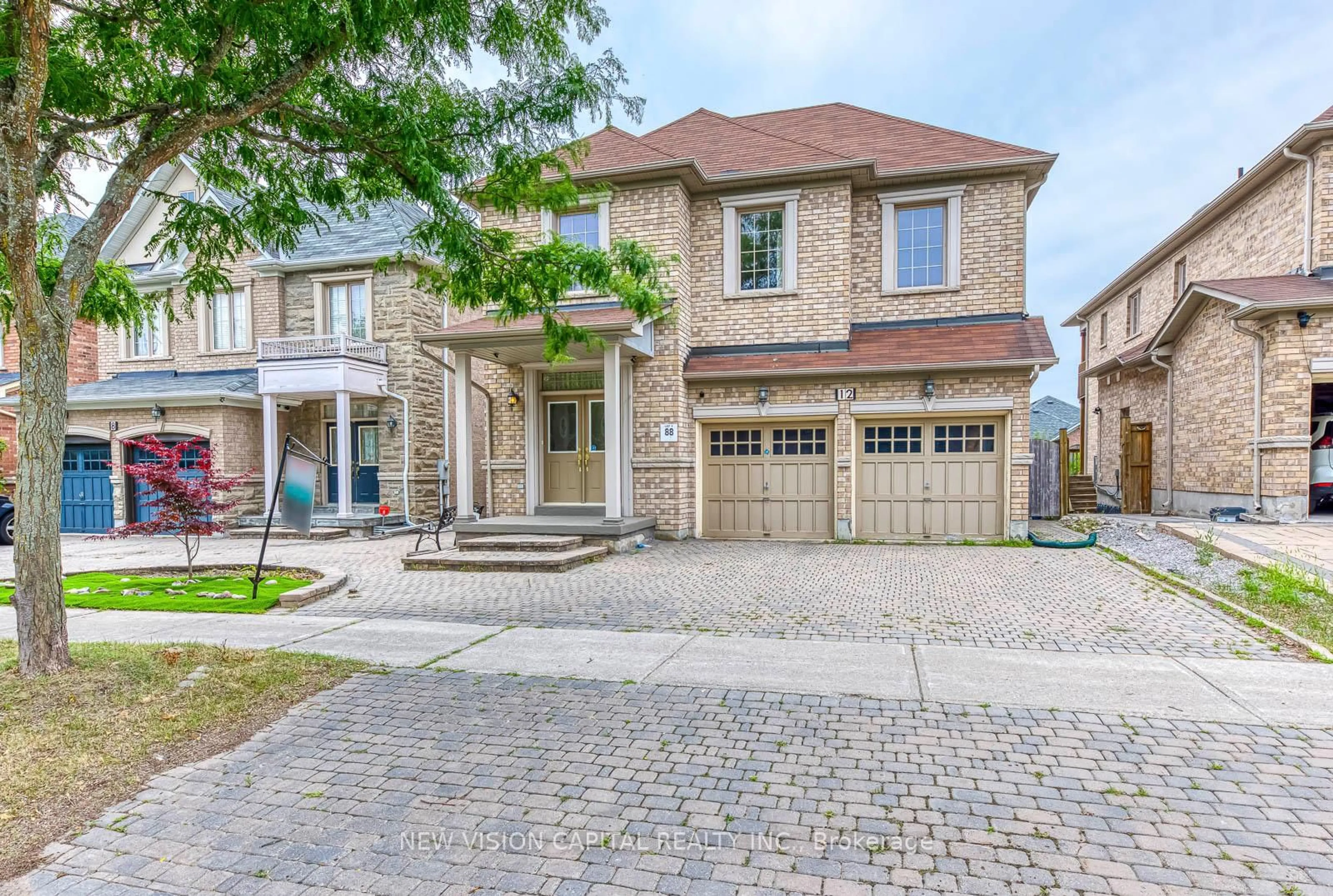 Home with brick exterior material, street for 12 Ferretti St, Vaughan Ontario L6A 0H7