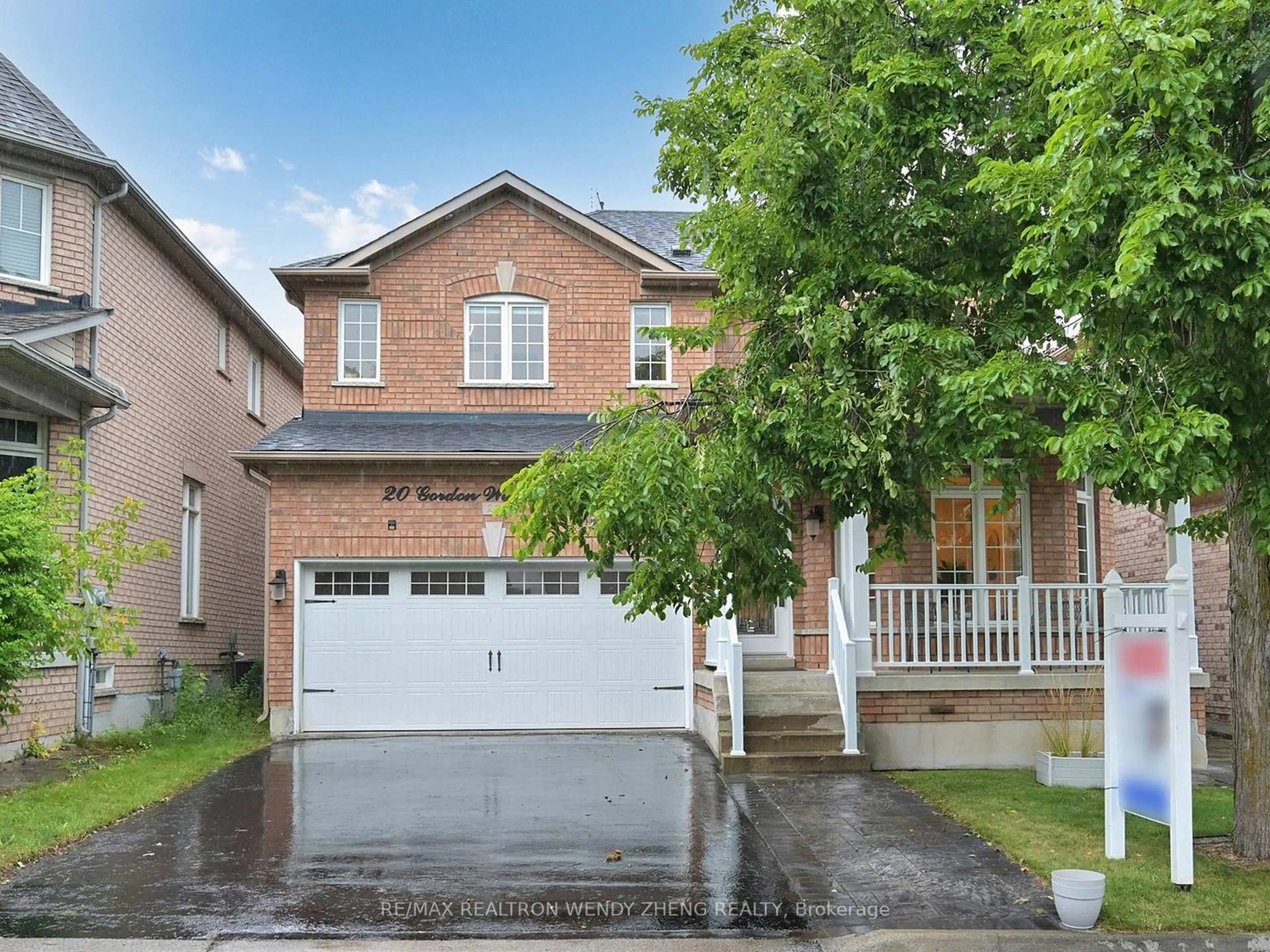 Home with brick exterior material, street for 20 Gordon Weeden Rd, Markham Ontario L6E 1Y5