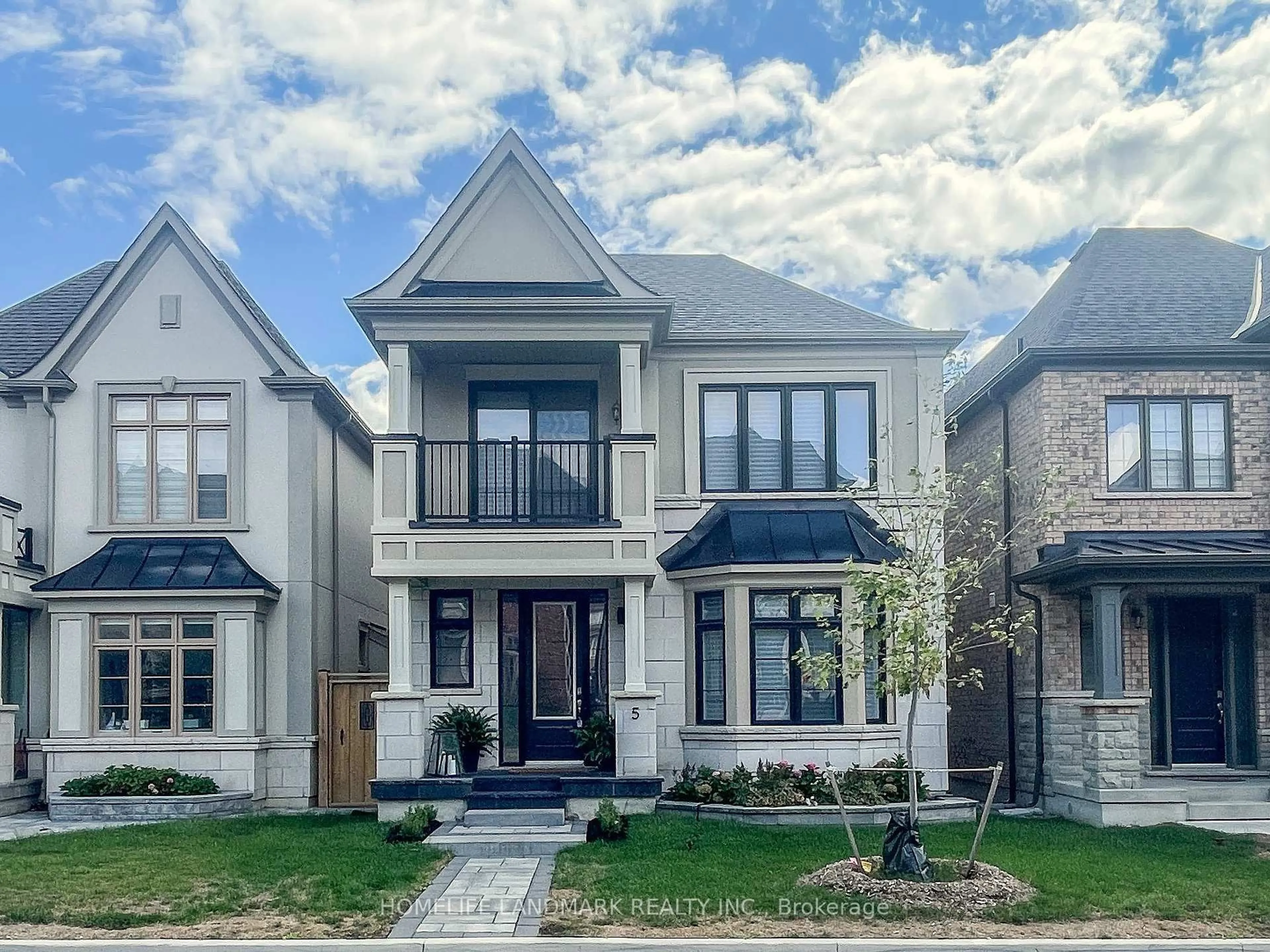 Home with brick exterior material, street for 5 Parkstone Rd, Markham Ontario L6C 3K2