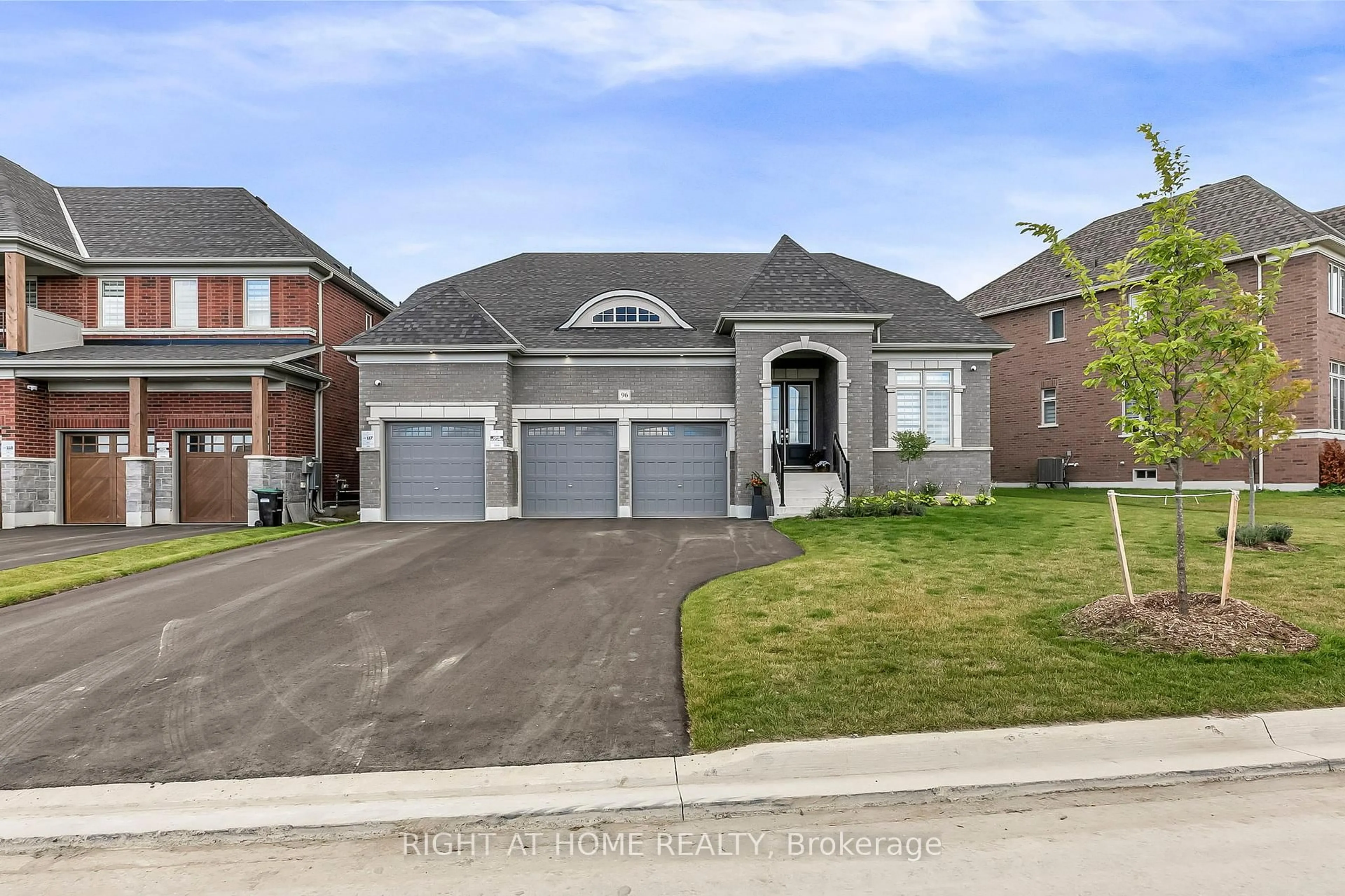 Home with brick exterior material, street for 96 MARIGOLD Blvd, Adjala-Tosorontio Ontario L0G 1W0