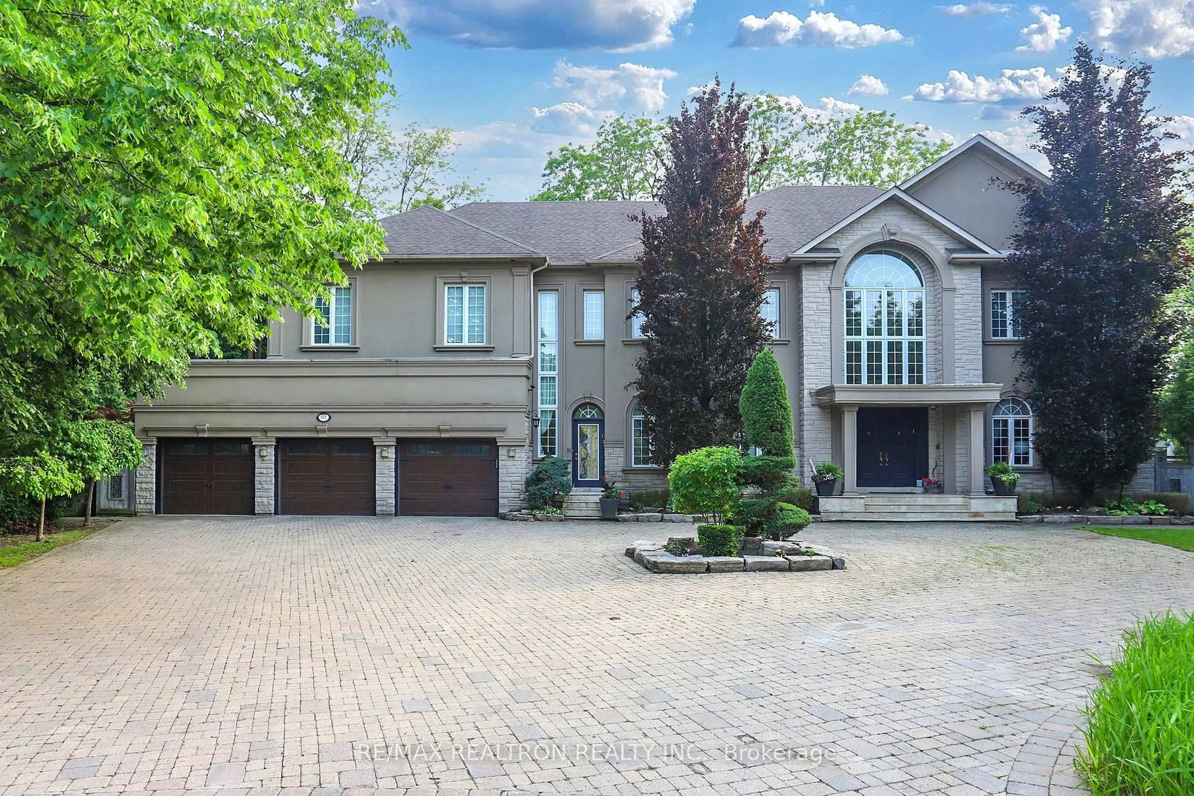 Home with brick exterior material, street for 161 Renaissance Crt, Vaughan Ontario L4J 7W4