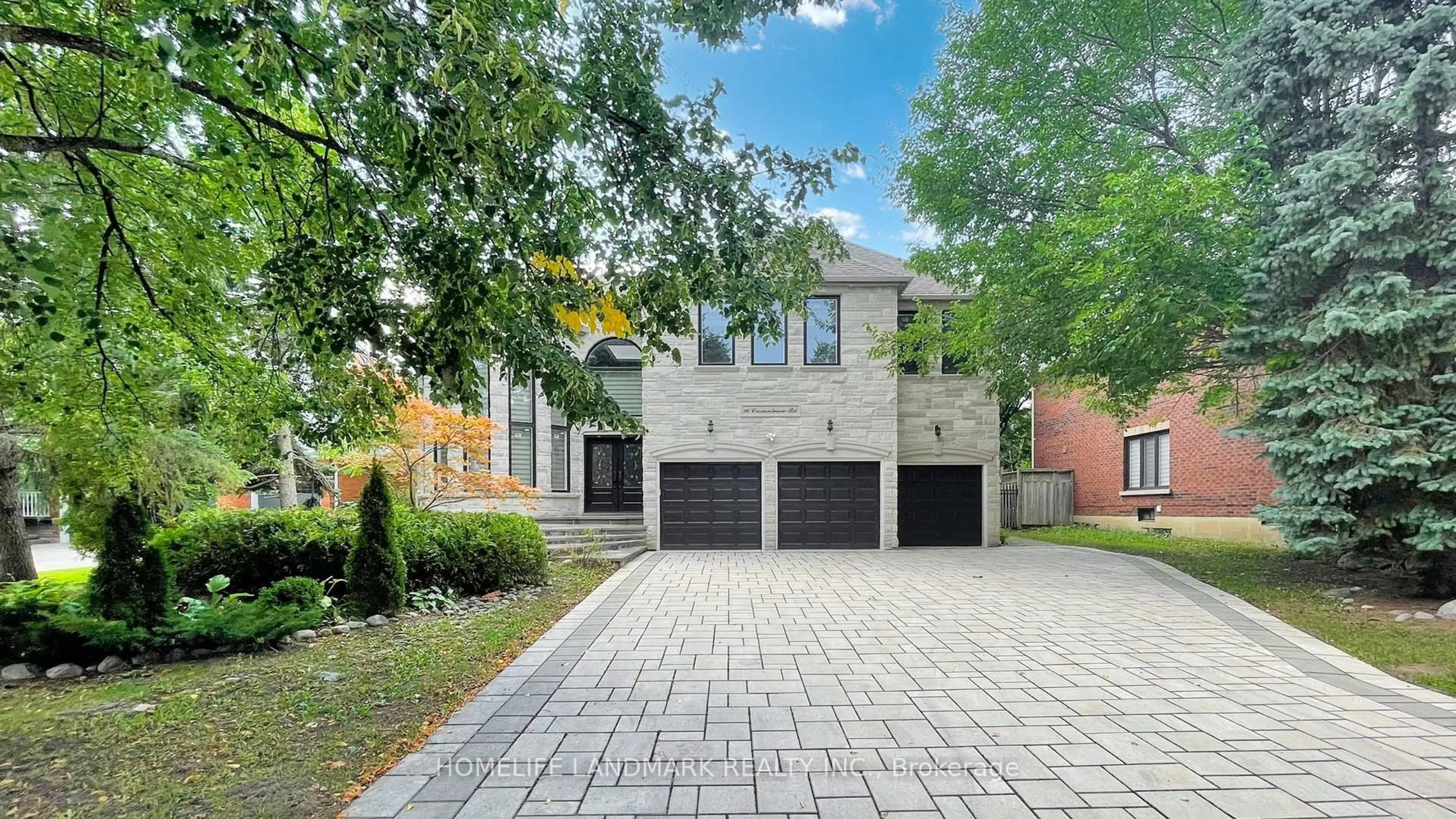 Home with brick exterior material, street for 16 Crescentview Rd, Richmond Hill Ontario L4B 2Z1