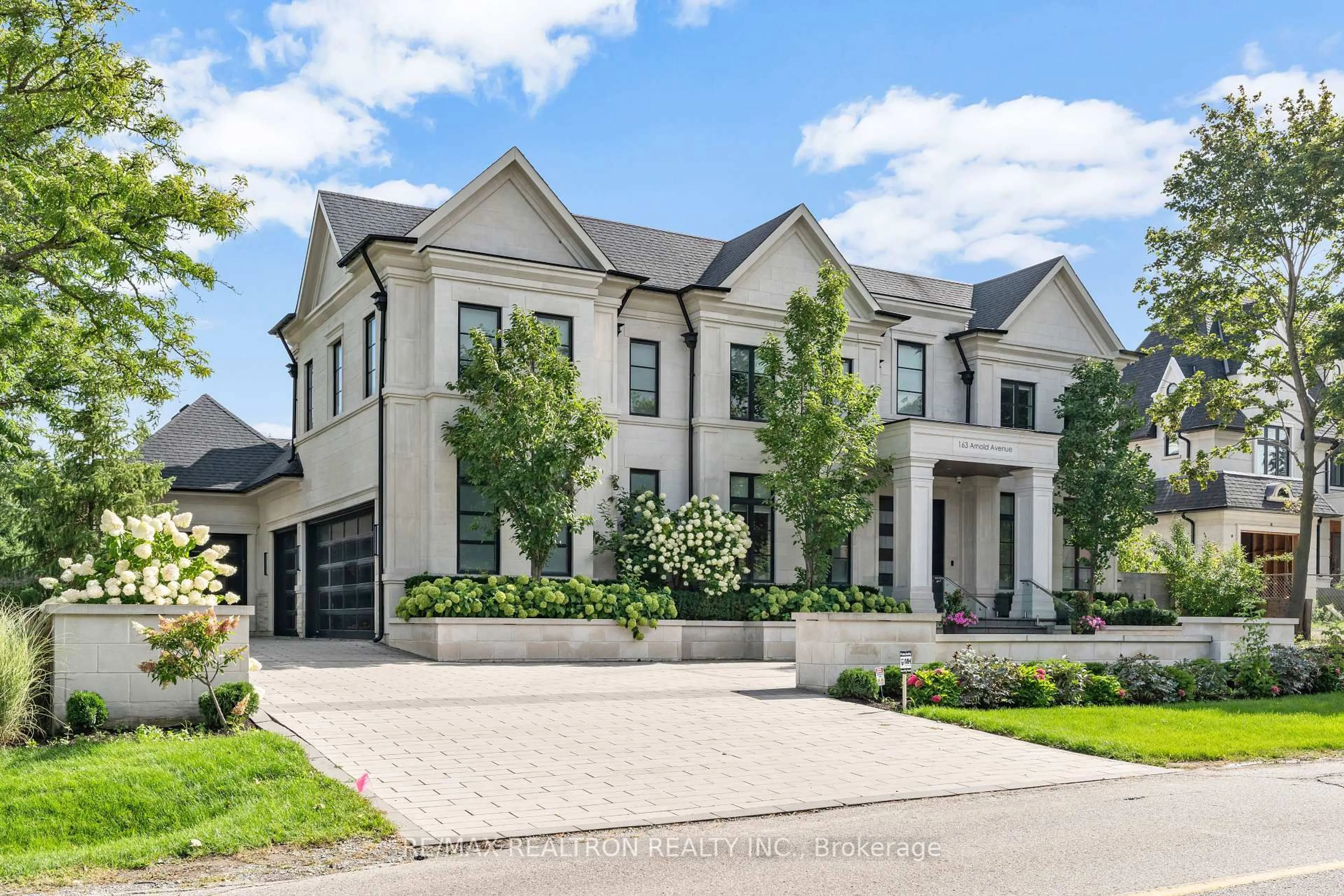Home with brick exterior material, street for 163 Arnold Ave, Vaughan Ontario L4J 1B8