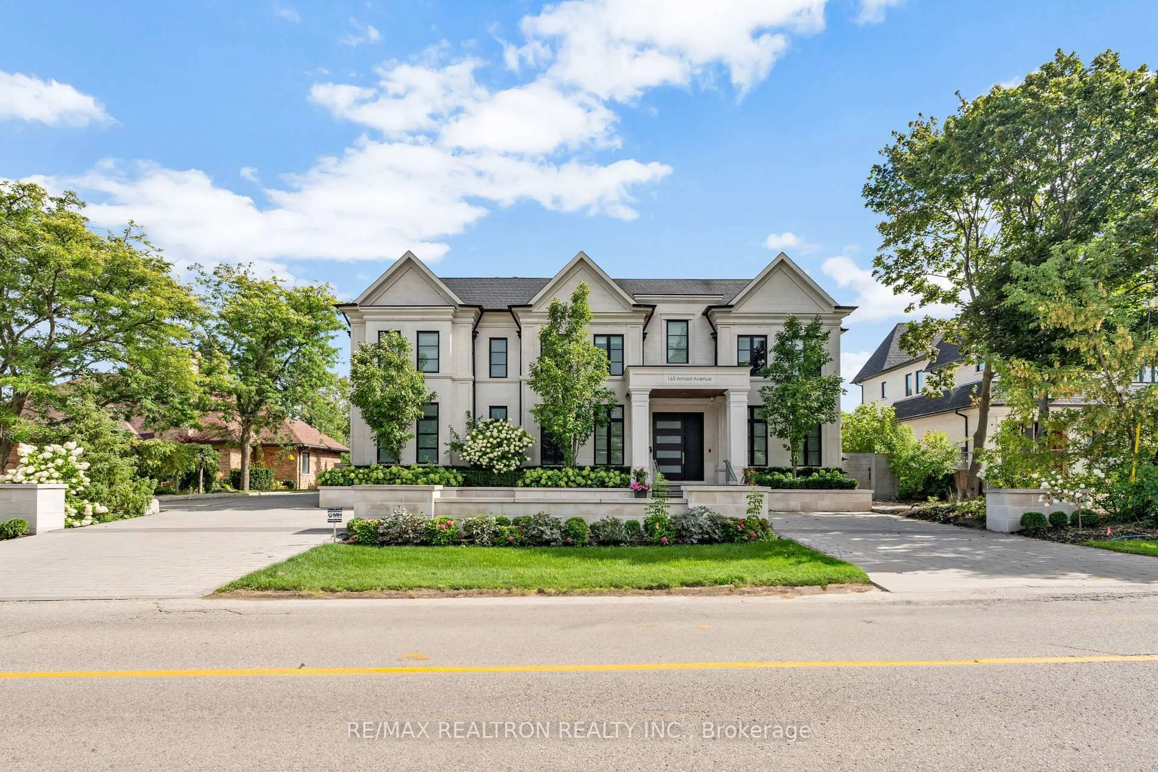 Home with brick exterior material, street for 163 Arnold Ave, Vaughan Ontario L4J 1B8