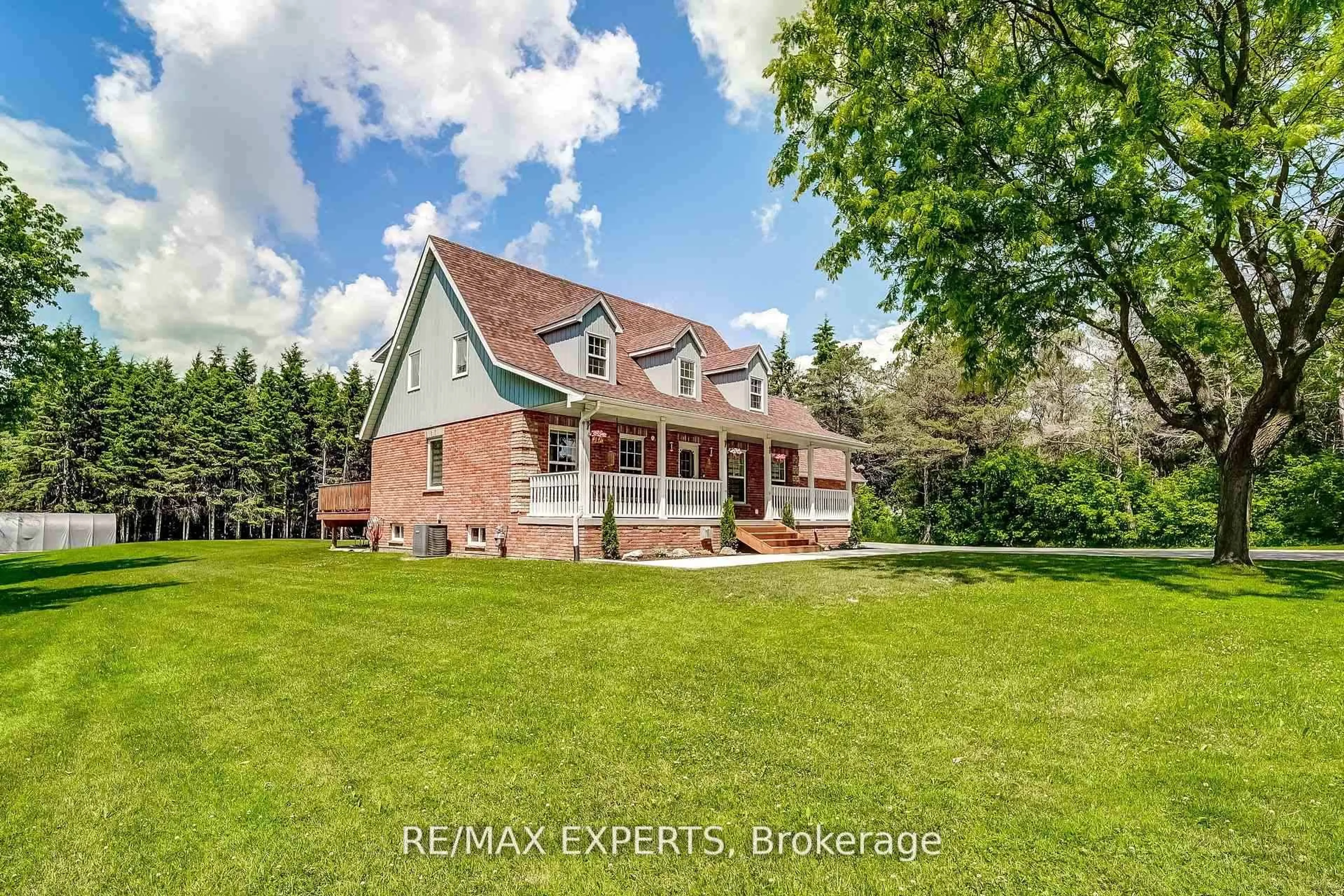 Home with brick exterior material, street for 6122 3rd Line, New Tecumseth Ontario L0G 1W0