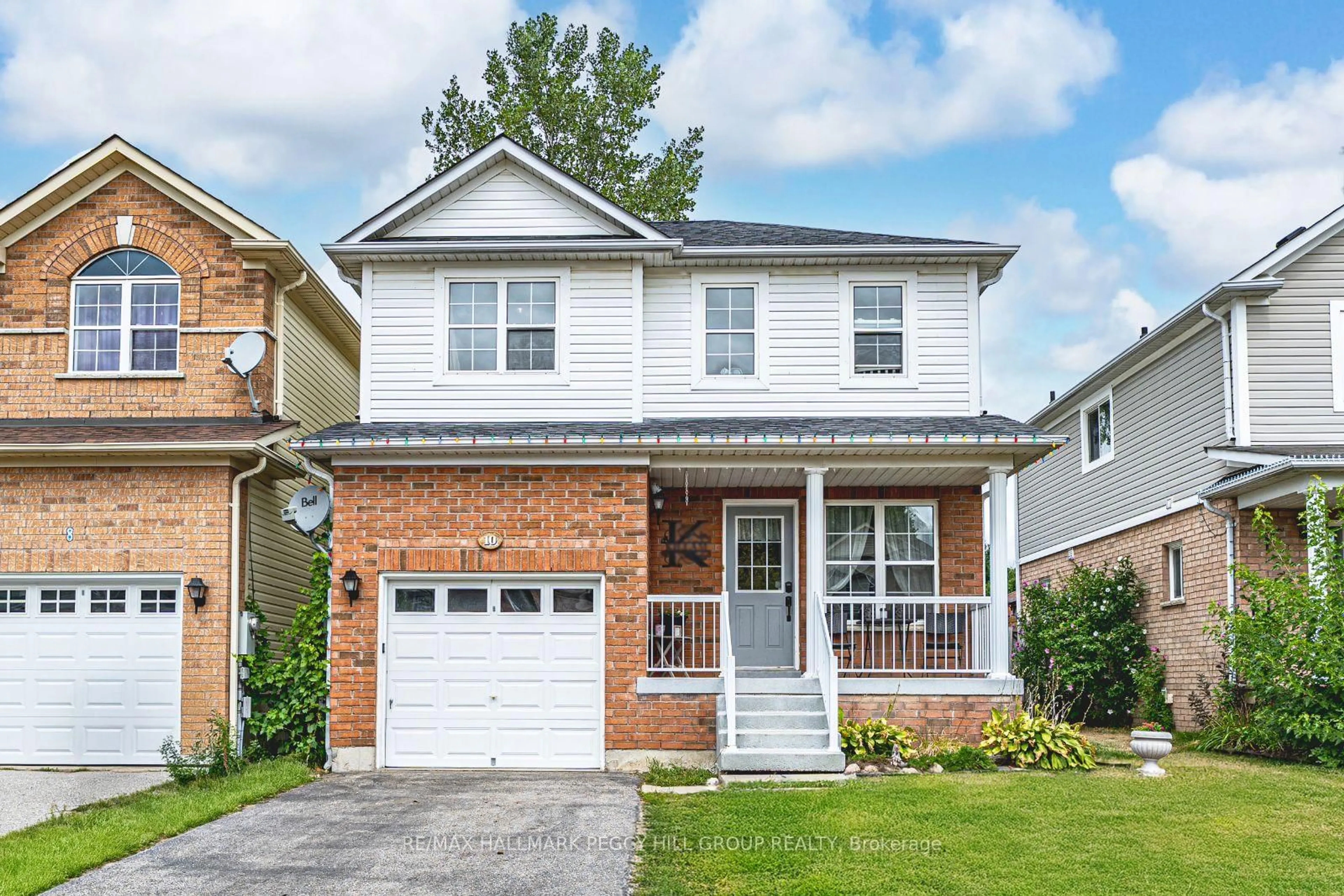 Home with brick exterior material, street for 10 Truax Cres, Essa Ontario L3W 0B9