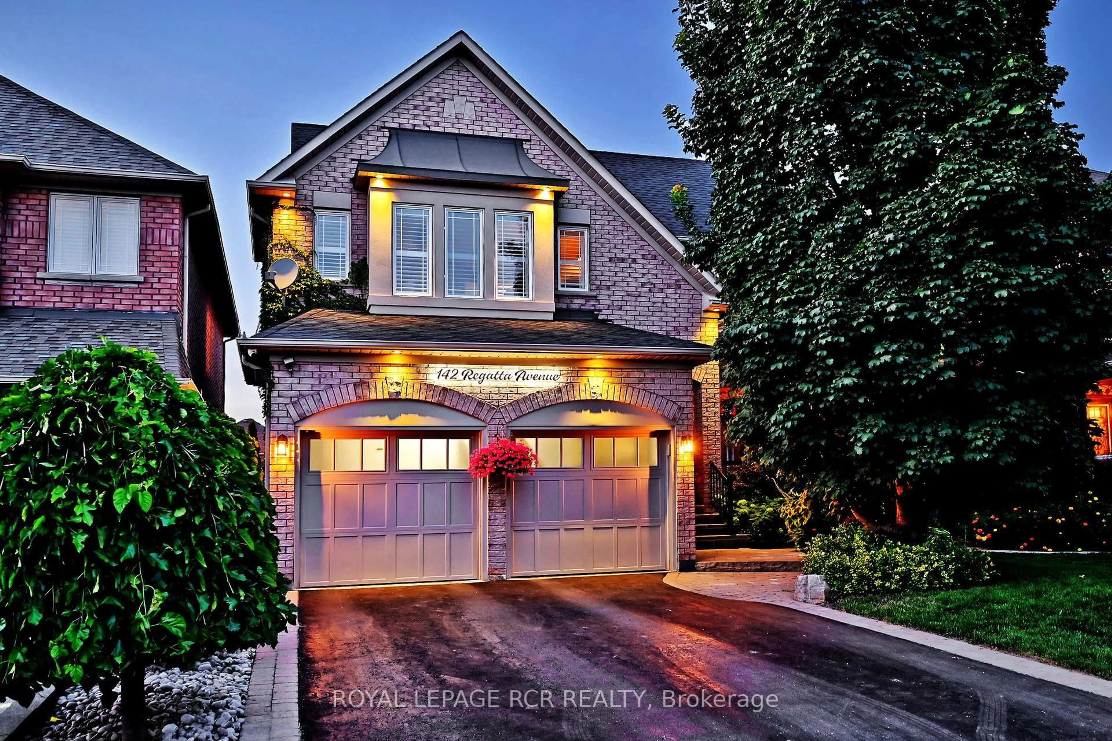 Home with brick exterior material, street for 142 Regatta Ave, Richmond Hill Ontario L4E 4R2