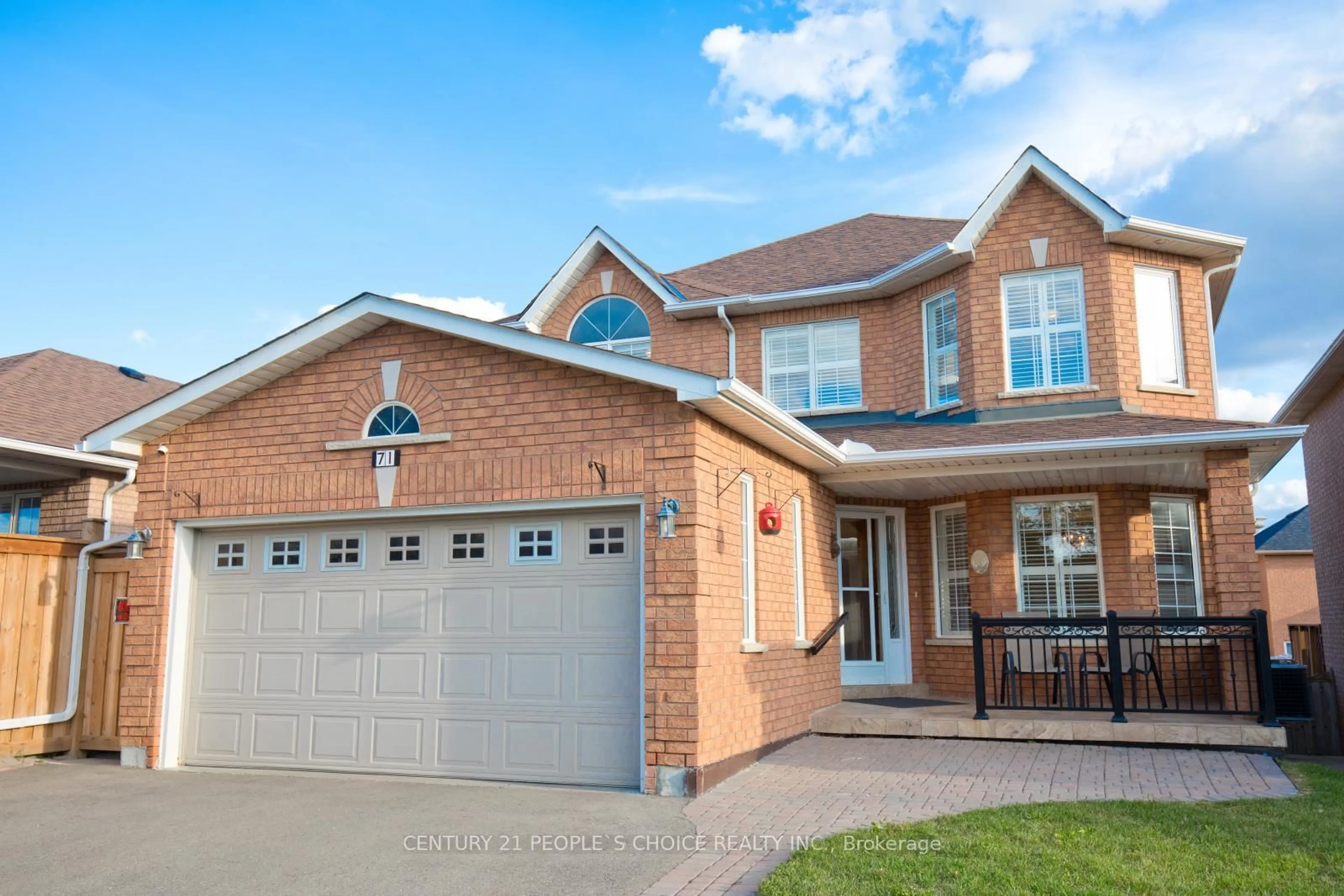 Home with brick exterior material, street for 71 Rosanna Cres, Vaughan Ontario L6A 3E3