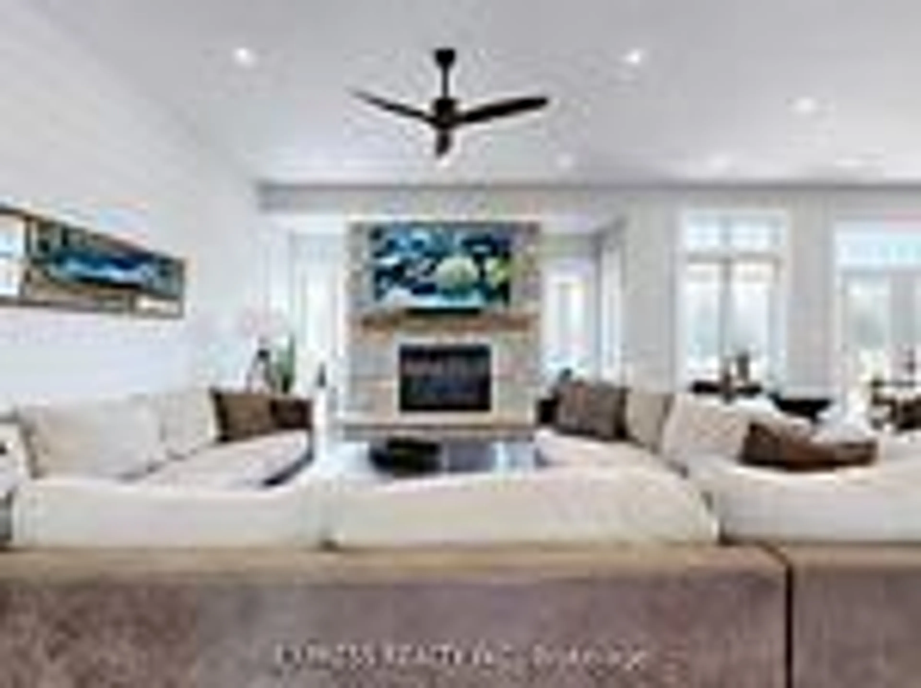 Living room with furniture, ceramic/tile floor for 5517 Side Rd 30 Sdrd, Essa Ontario L0M 1T0