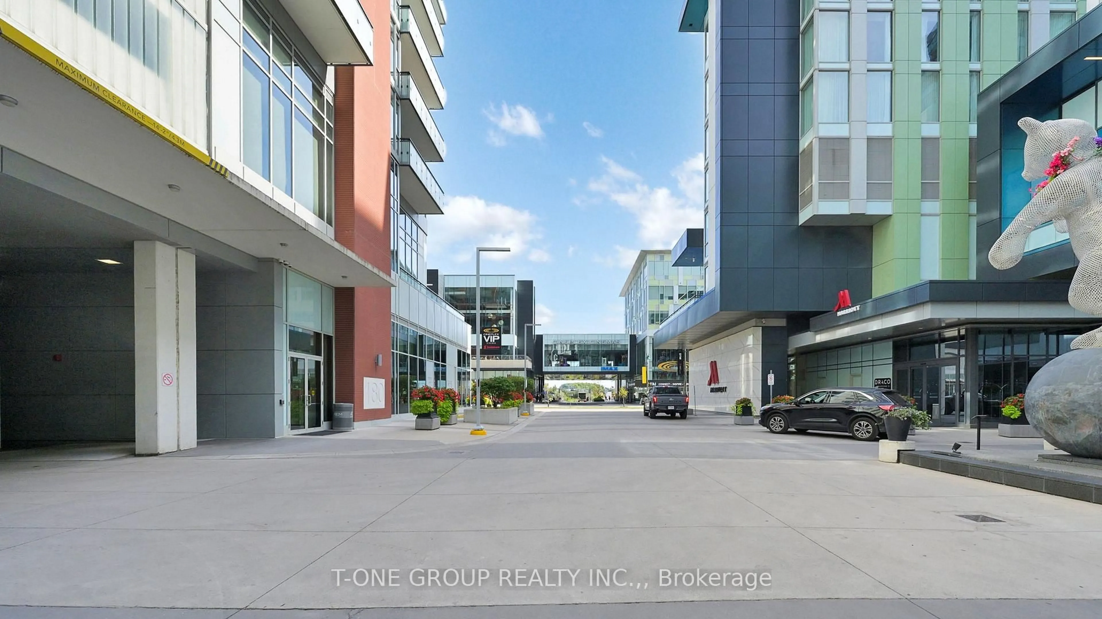 Patio, street for 180 Enterprise Blvd #404, Markham Ontario L6G 0G4
