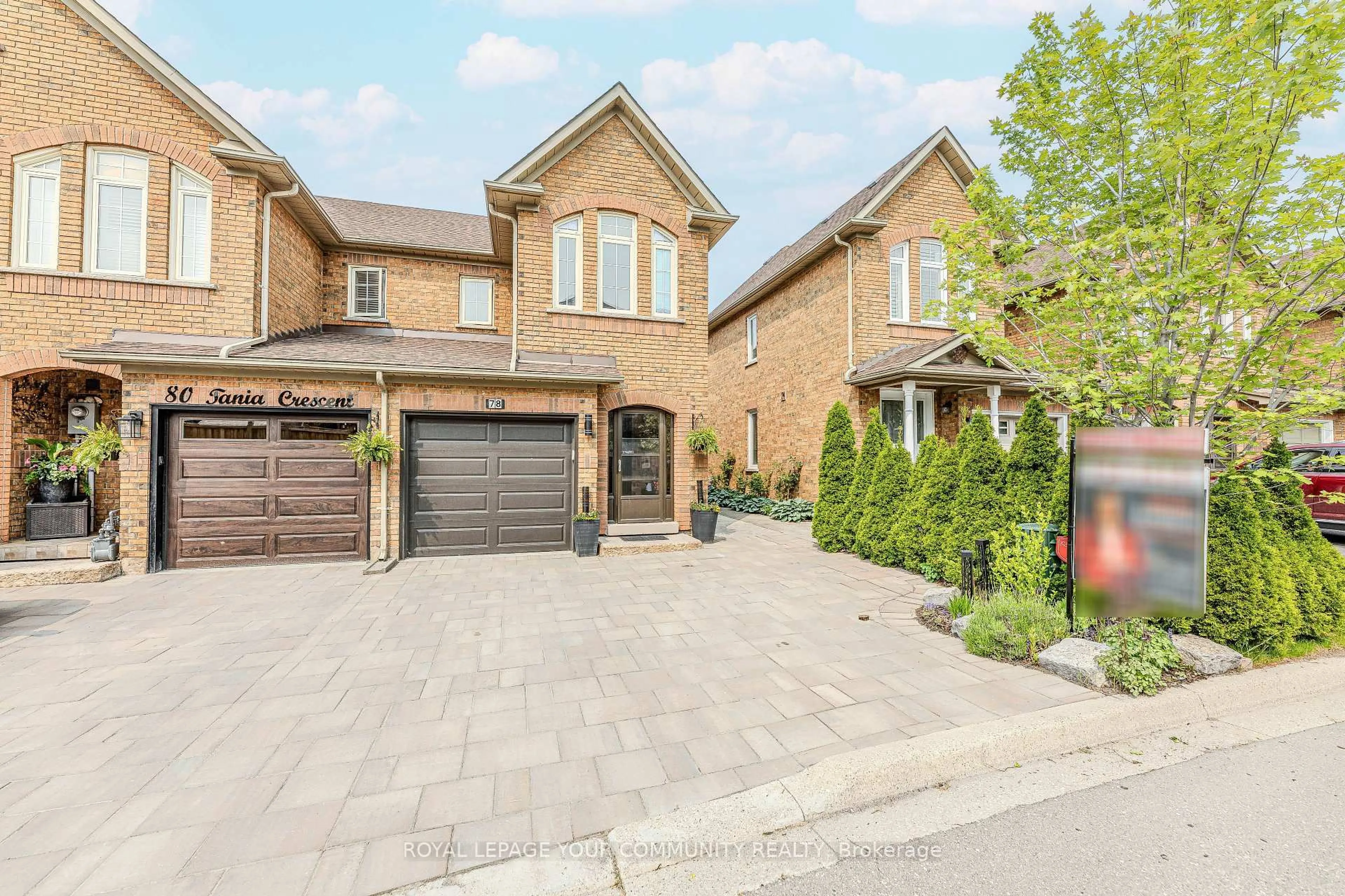 Home with brick exterior material, street for 78 Tania Cres, Vaughan Ontario L6A 2M8