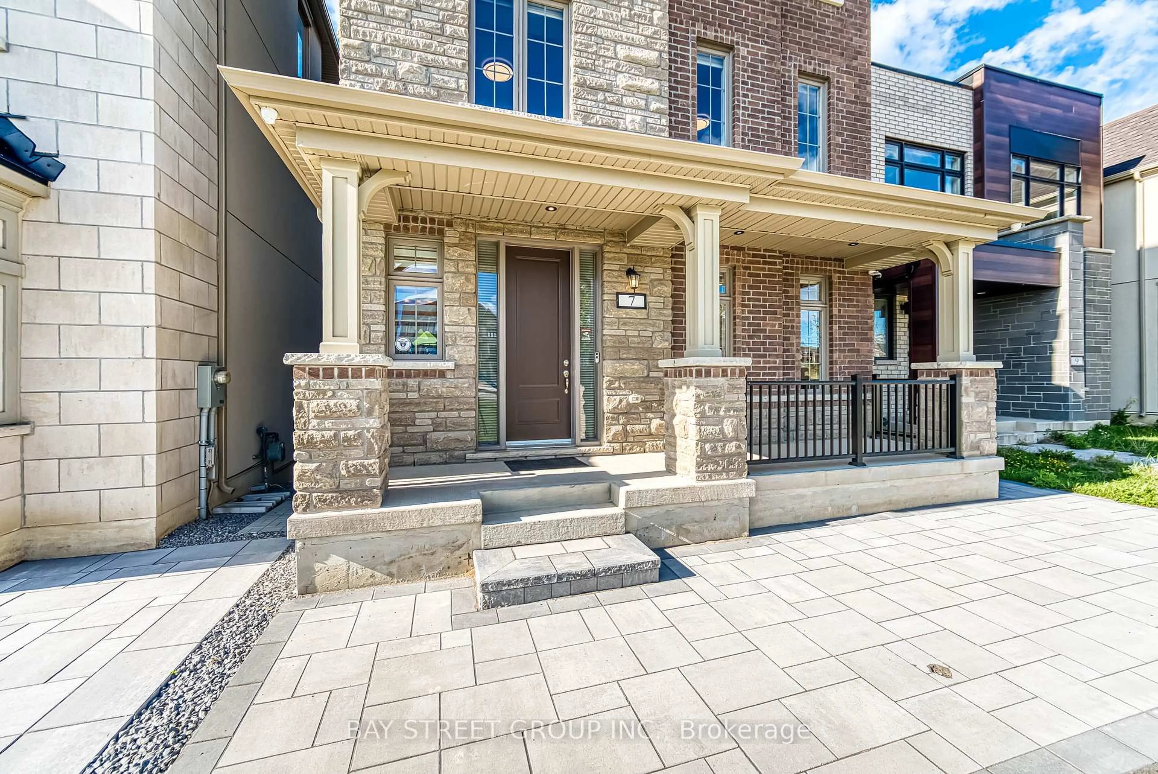Home with brick exterior material, street for 7 Kohn Lane, Markham Ontario L6C 3J3