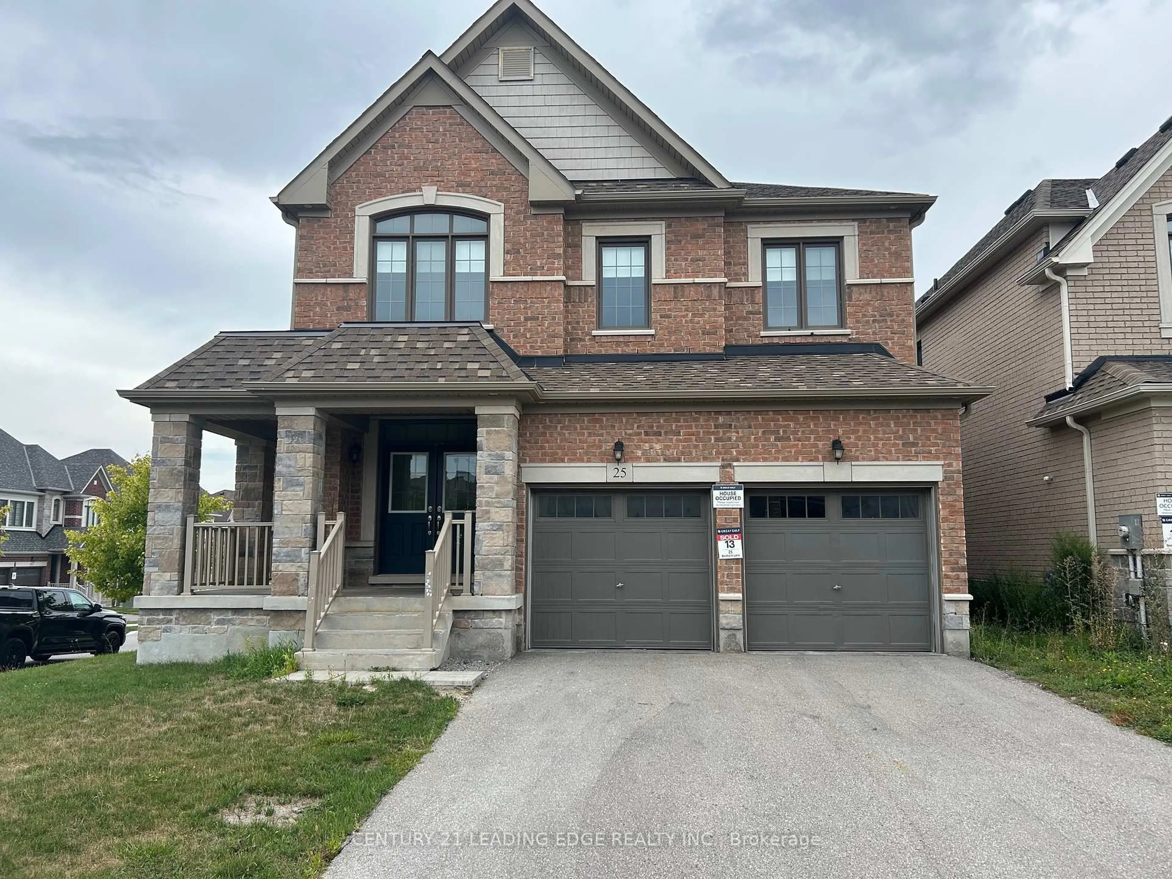 Home with brick exterior material, street for 25 Beebalm Lane, East Gwillimbury Ontario L9N 0T4