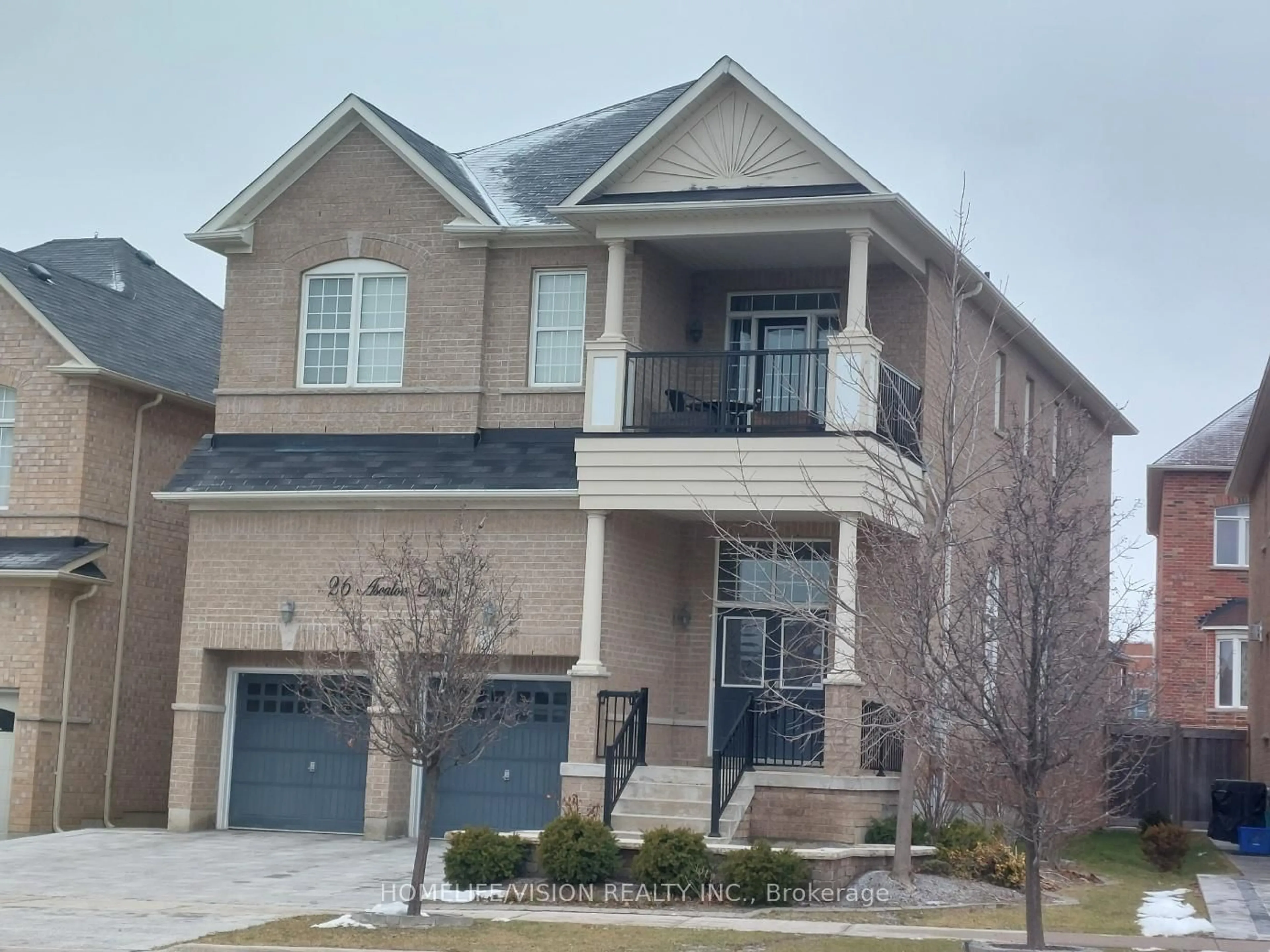 Home with brick exterior material, street for 26 Ascalon Dr, Vaughan Ontario L6A 0M5
