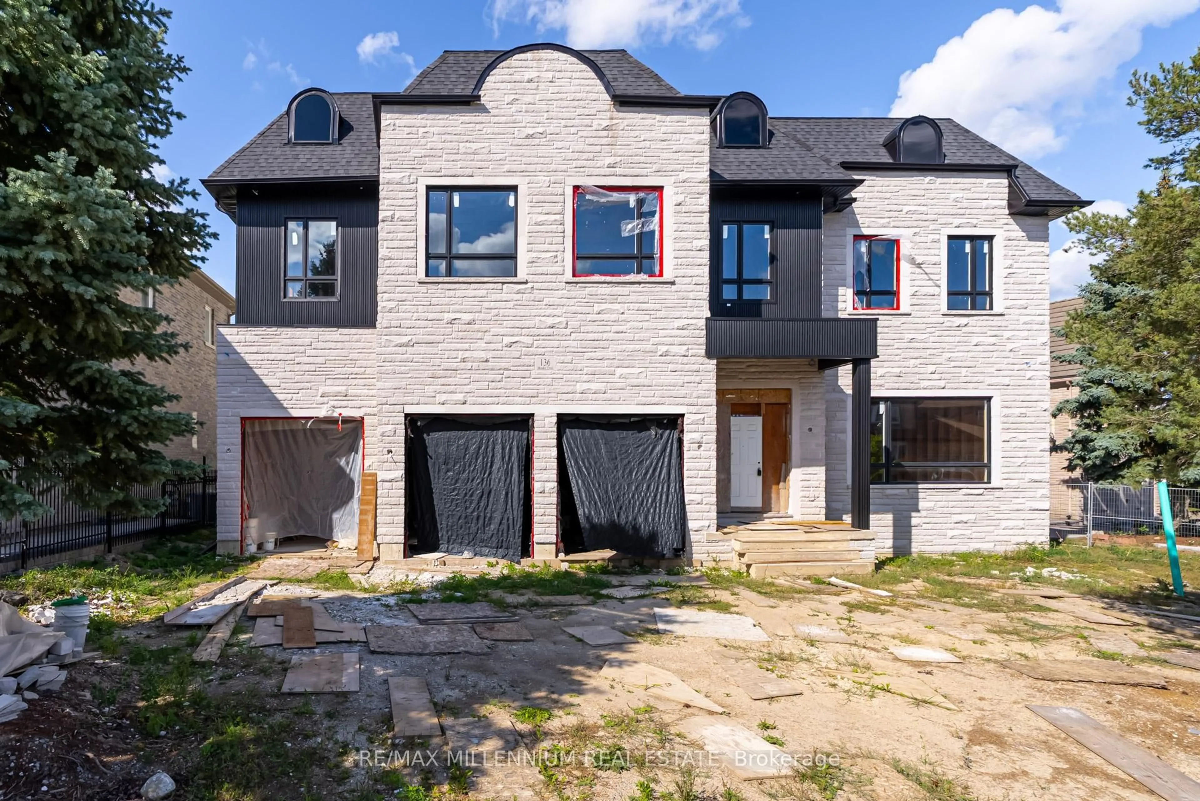 Home with brick exterior material, street for 136 Boake Tr, Richmond Hill Ontario L4B 3V8