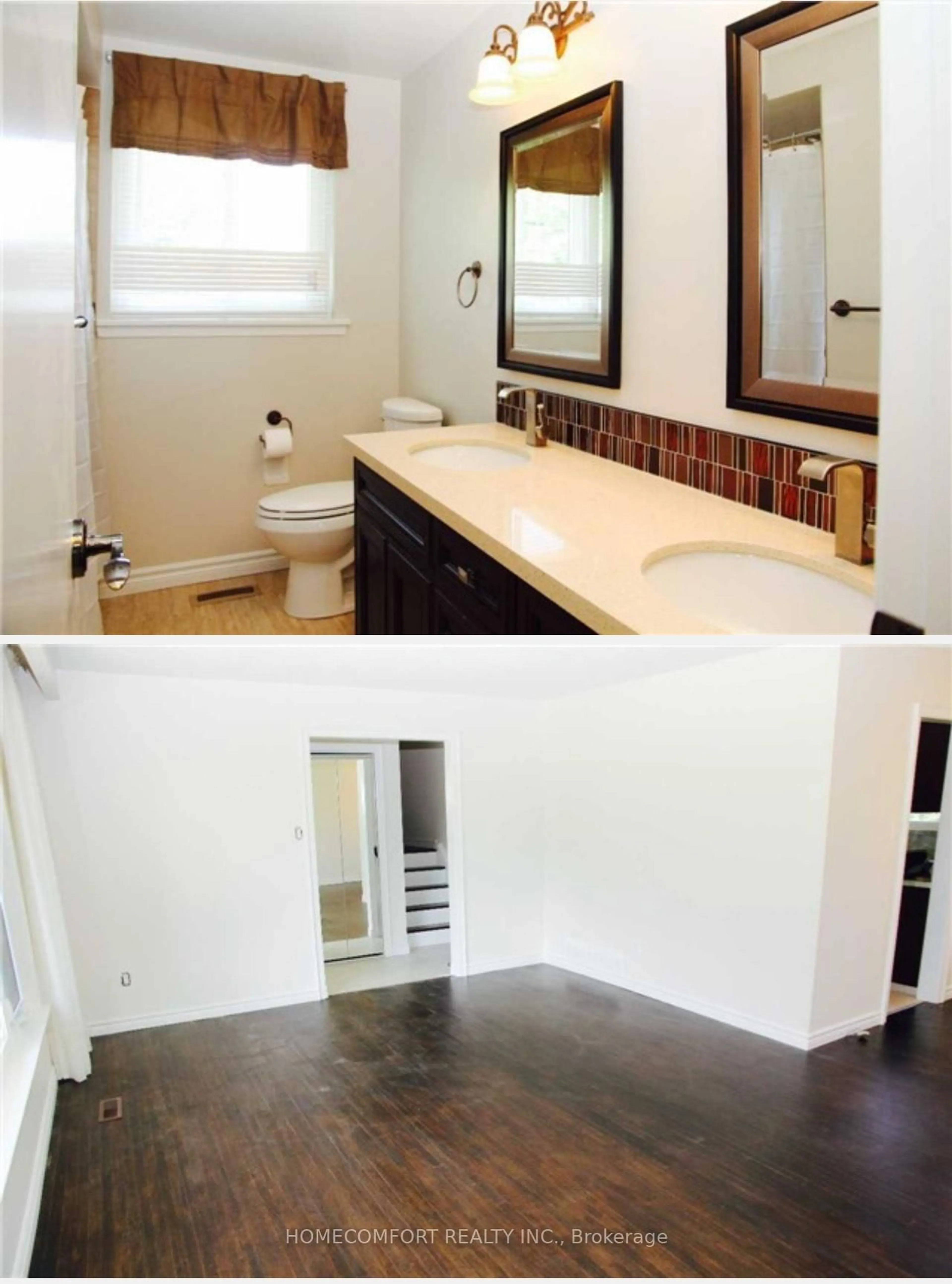 Contemporary bathroom, ceramic/tile floor for 81 North Lake Rd, Richmond Hill Ontario L4E 1A8