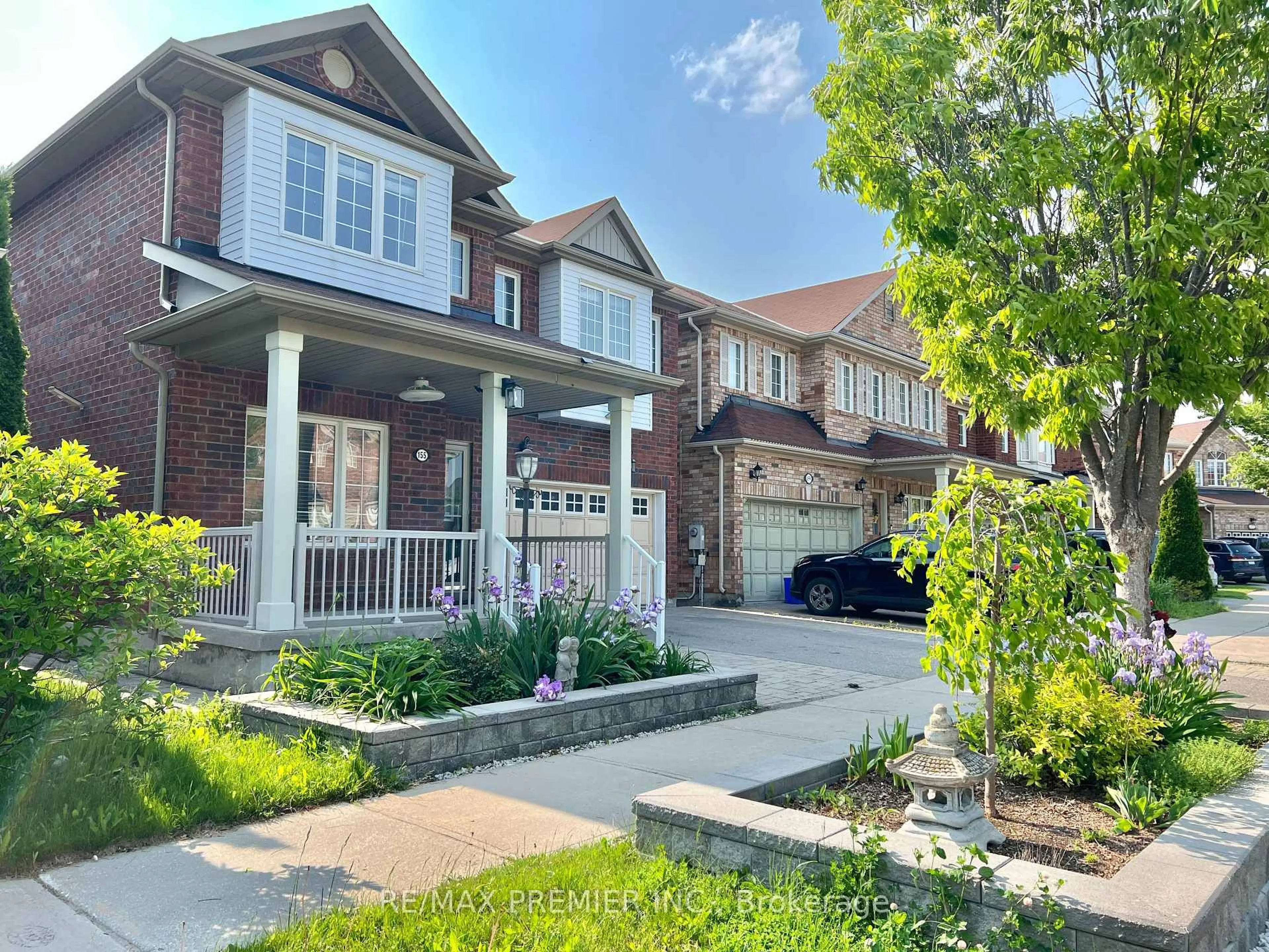 Home with brick exterior material, street for 155 Penndutch Circ, Whitchurch-Stouffville Ontario L4A 0N9