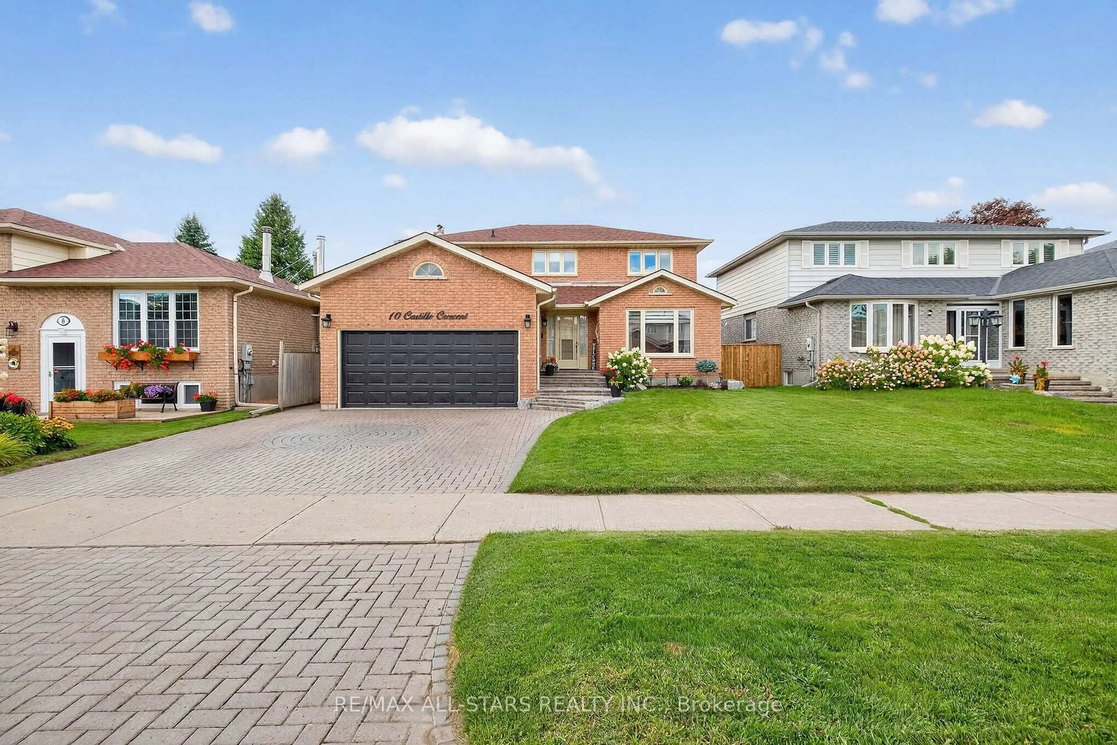 Home with brick exterior material, street for 10 Castille Cres, Georgina Ontario L4P 3K9