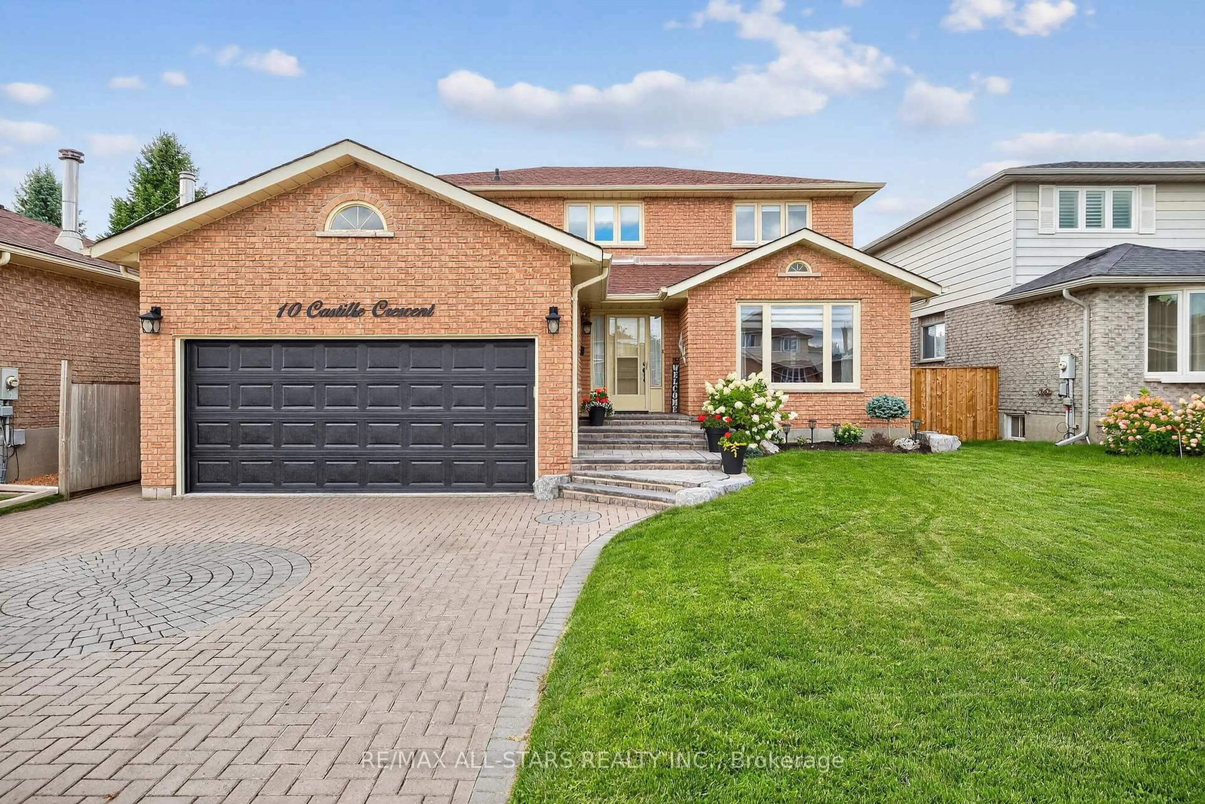 Home with brick exterior material, street for 10 Castille Cres, Georgina Ontario L4P 3K9