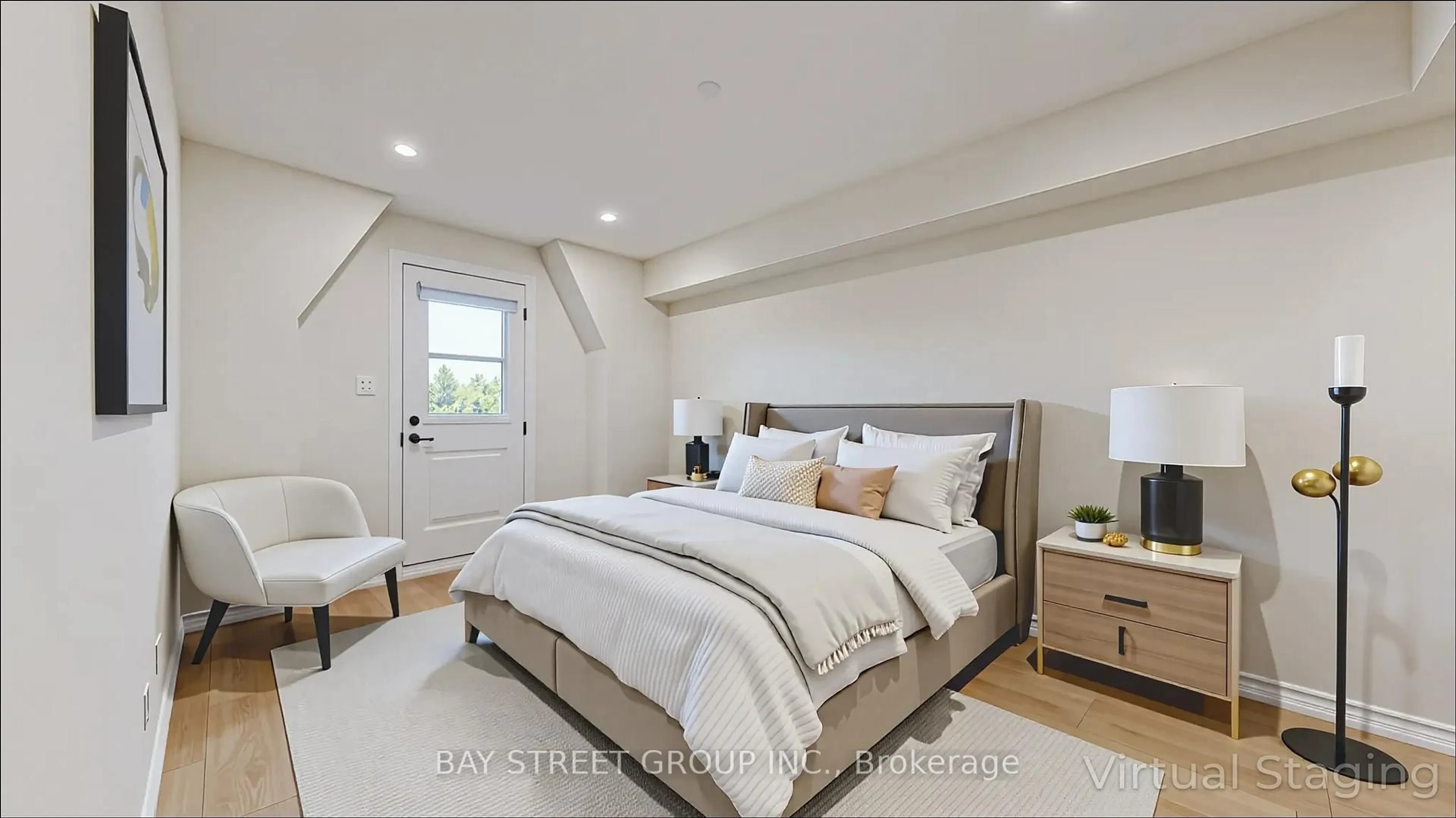 Bedroom with bed, unknown for 181 PARKTREE Dr #22, Vaughan Ontario L6A 5B1