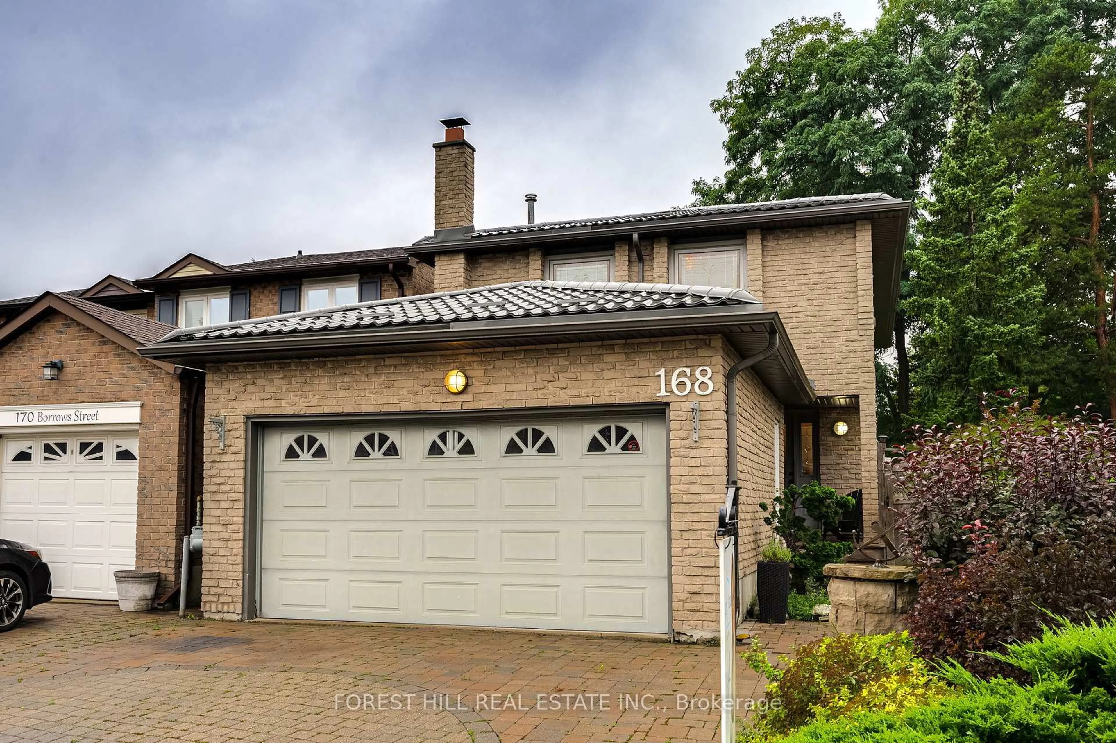Home with brick exterior material, street for 168 Borrows St, Vaughan Ontario L4J 2W8
