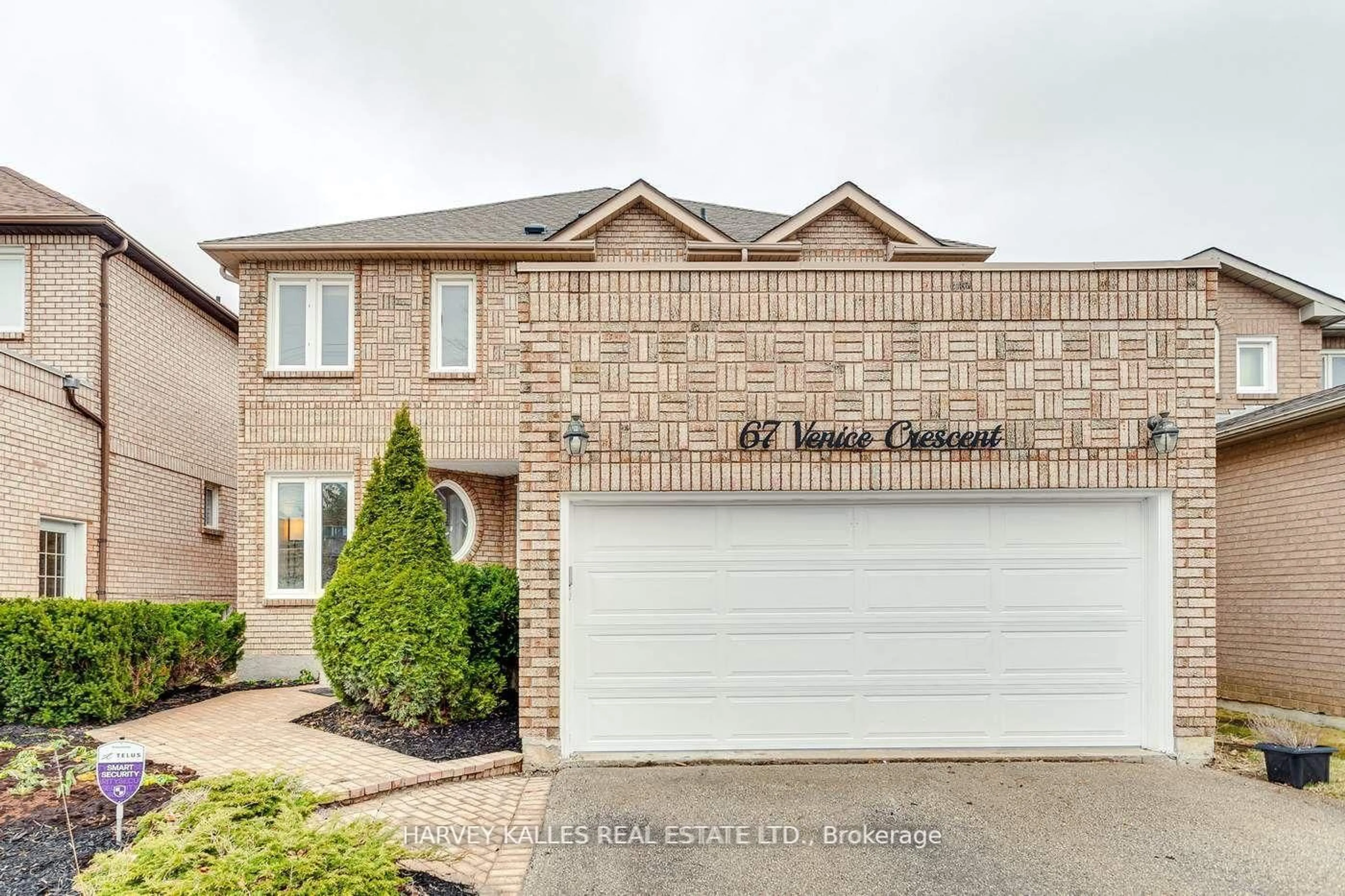 Home with brick exterior material, street for 67 Venice Cres, Vaughan Ontario L4J 7T1