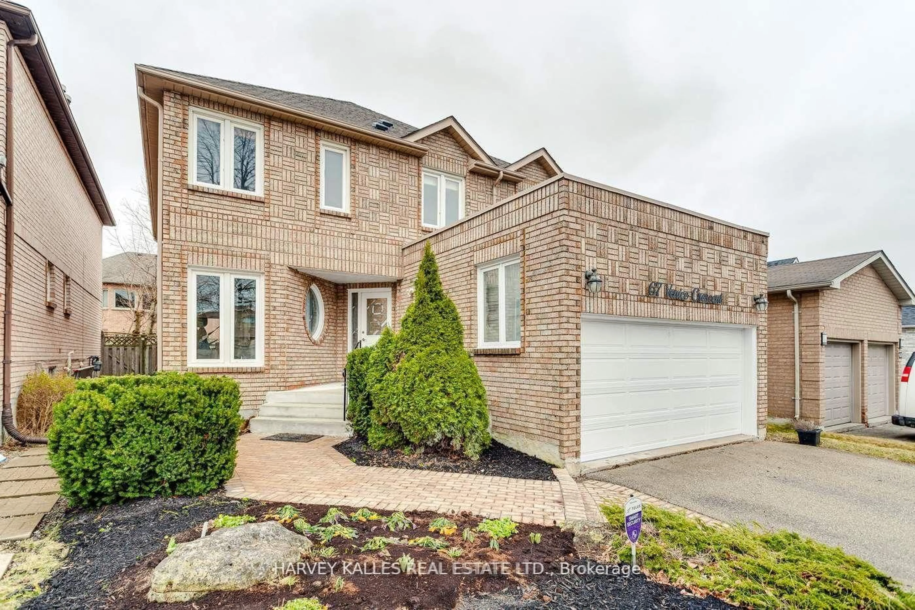 Home with brick exterior material, street for 67 Venice Cres, Vaughan Ontario L4J 7T1