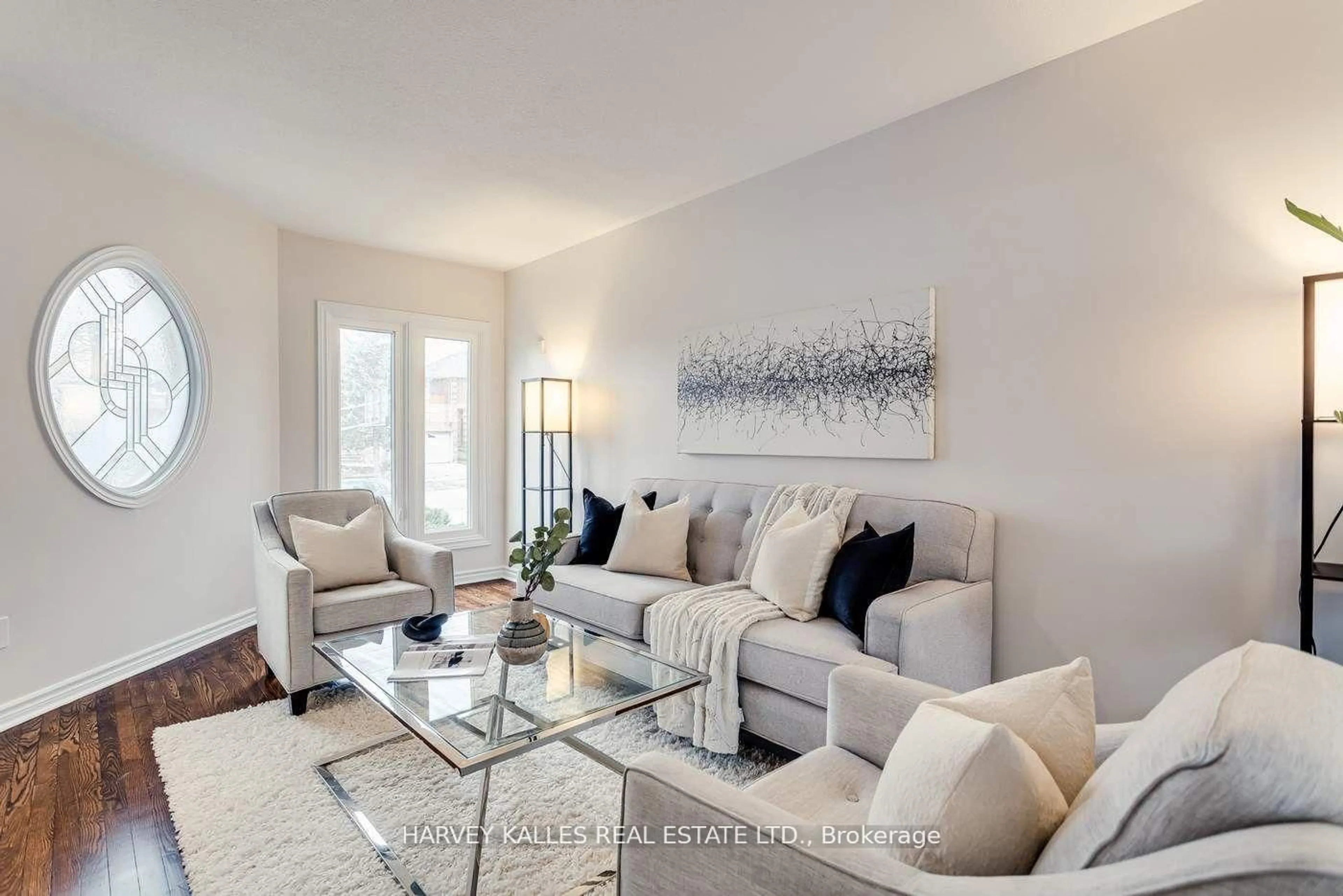 Living room with furniture, unknown for 67 Venice Cres, Vaughan Ontario L4J 7T1