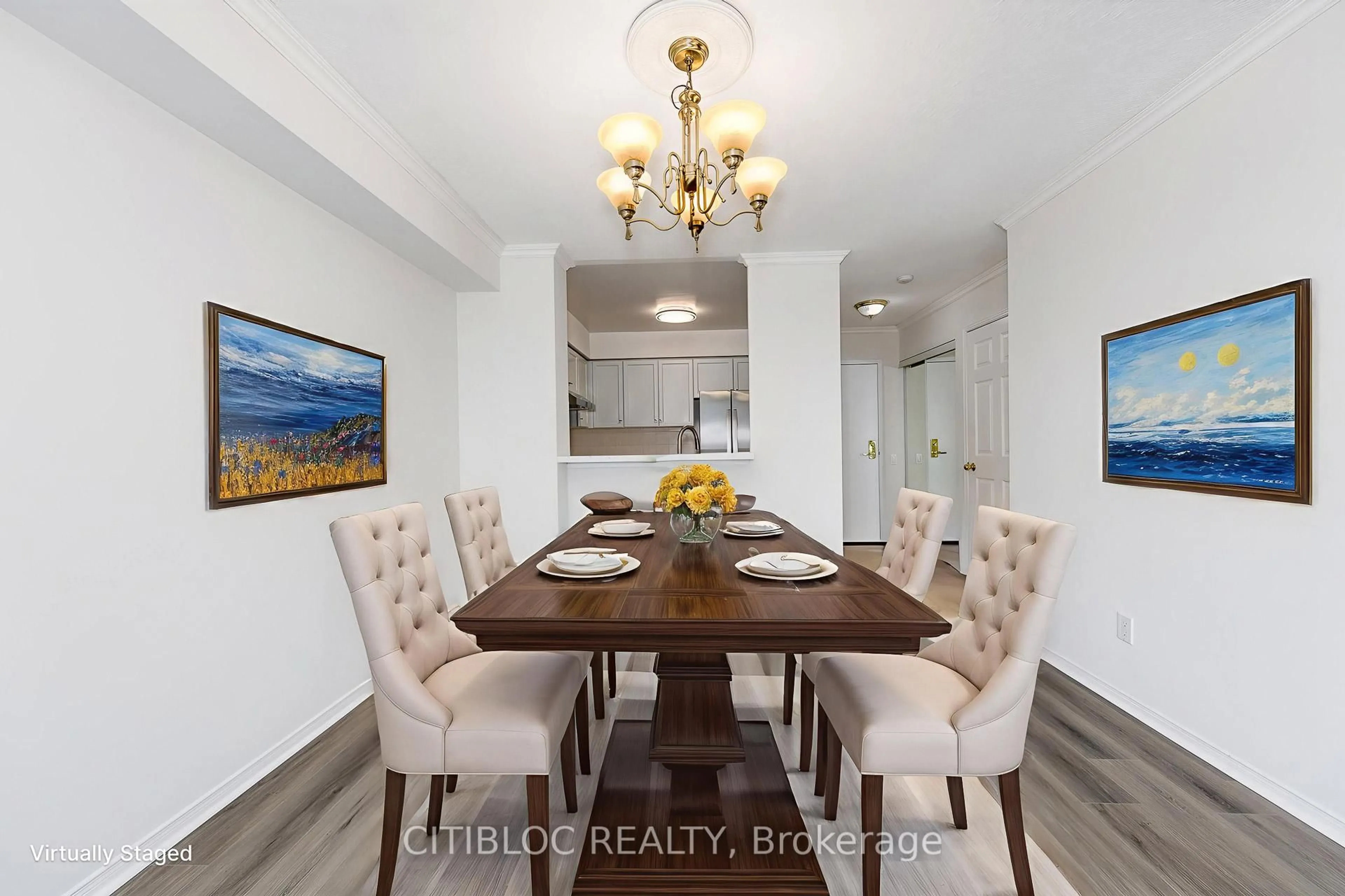 Dining room, unknown for 1 Emerald Lane #508, Vaughan Ontario L4J 8N2
