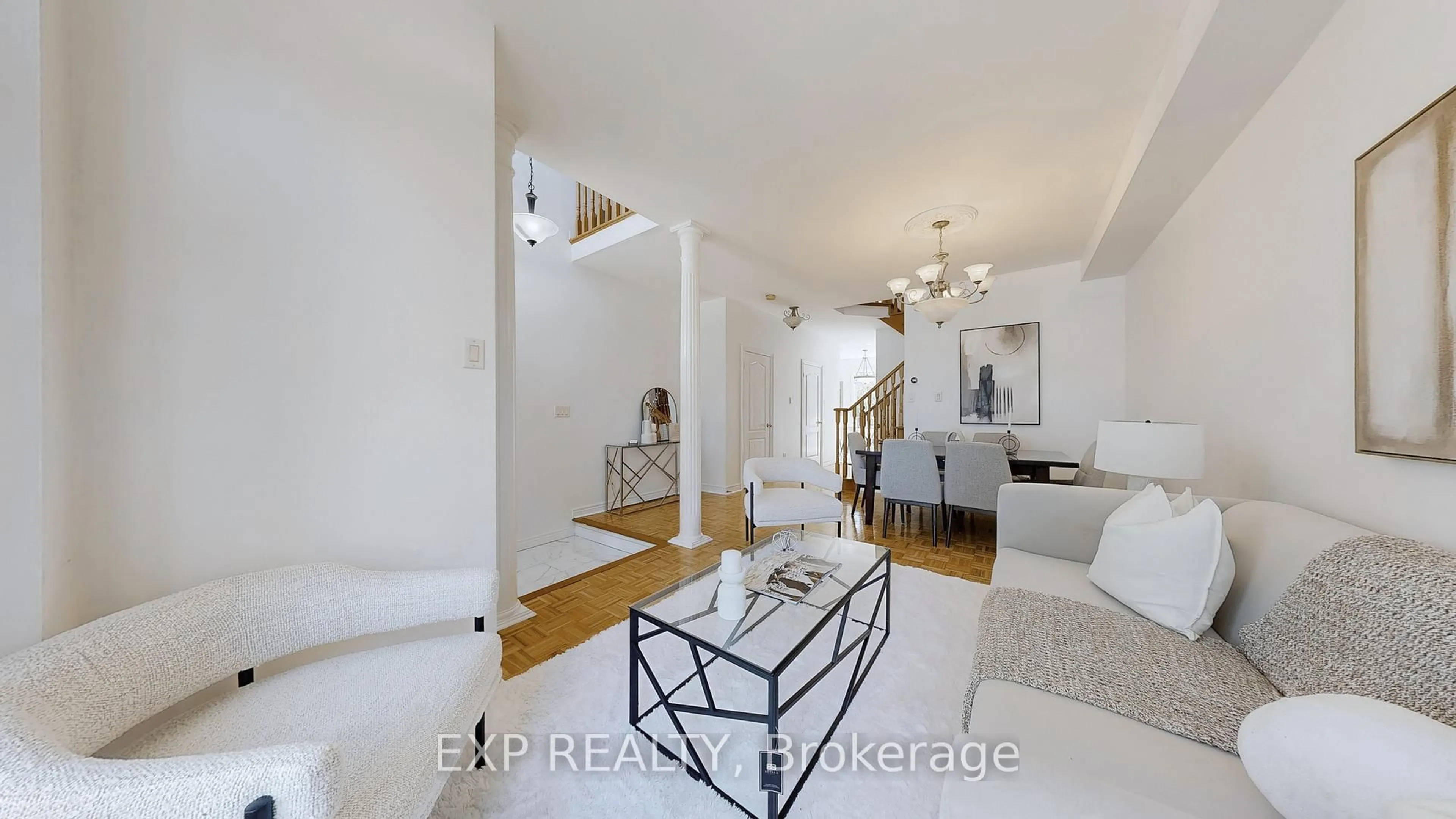 Living room with furniture, unknown for 19 La Rocca Ave, Vaughan Ontario L4H 2B6