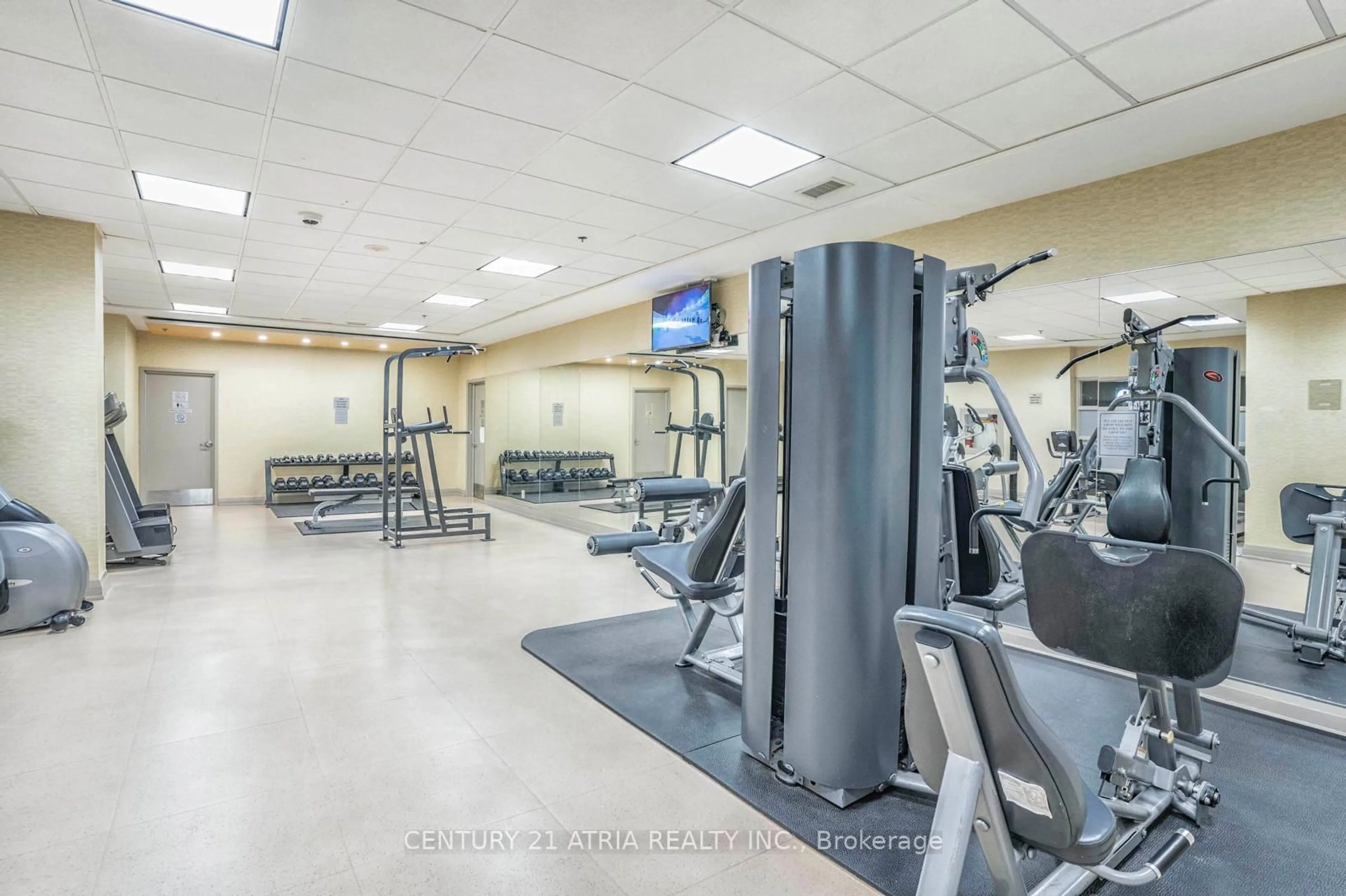 Gym or fitness room for 30 Clegg Rd #801, Markham Ontario L6G 0B4