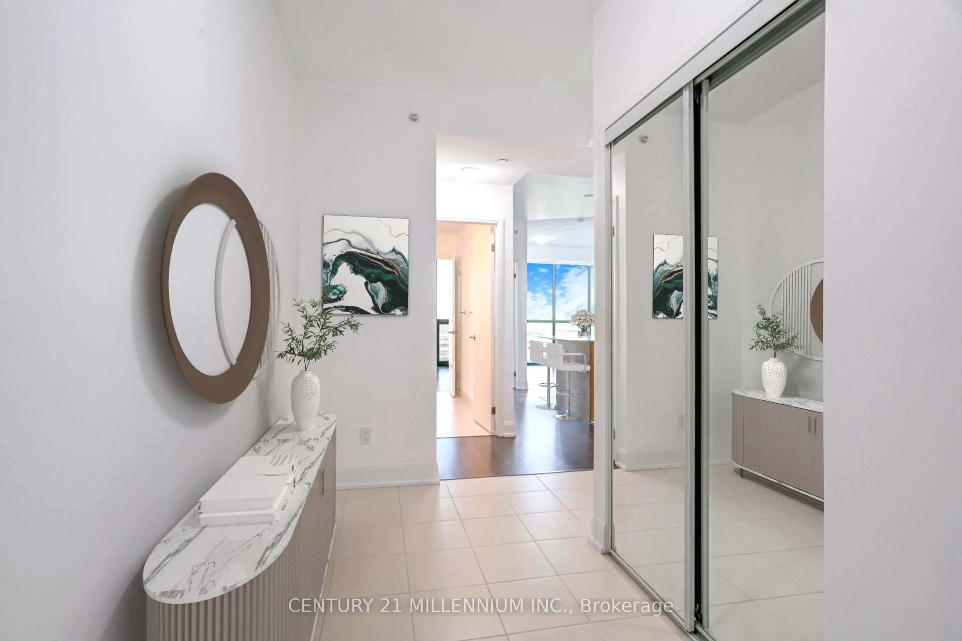 Indoor entryway for 2910 Highway 7 Rd #1704, Vaughan Ontario K4K 0H8
