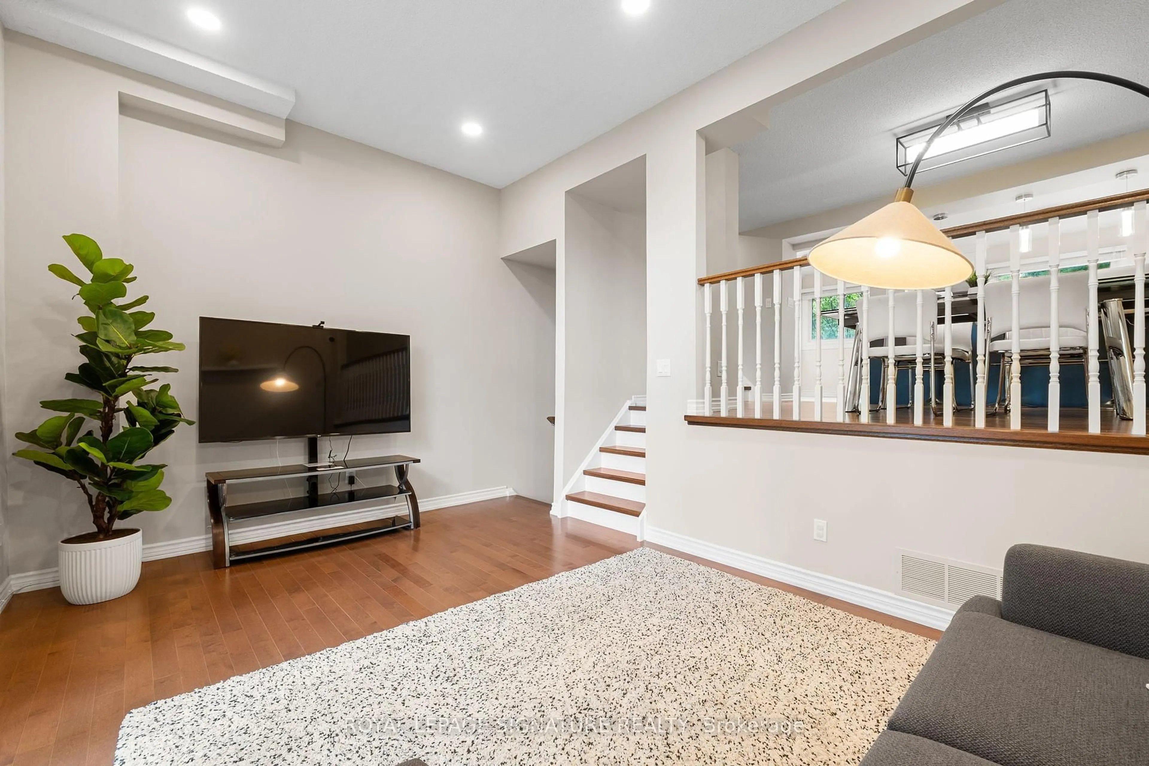 Living room with furniture, unknown for 10 Thatcher's Mill Way, Markham Ontario L3P 3T3