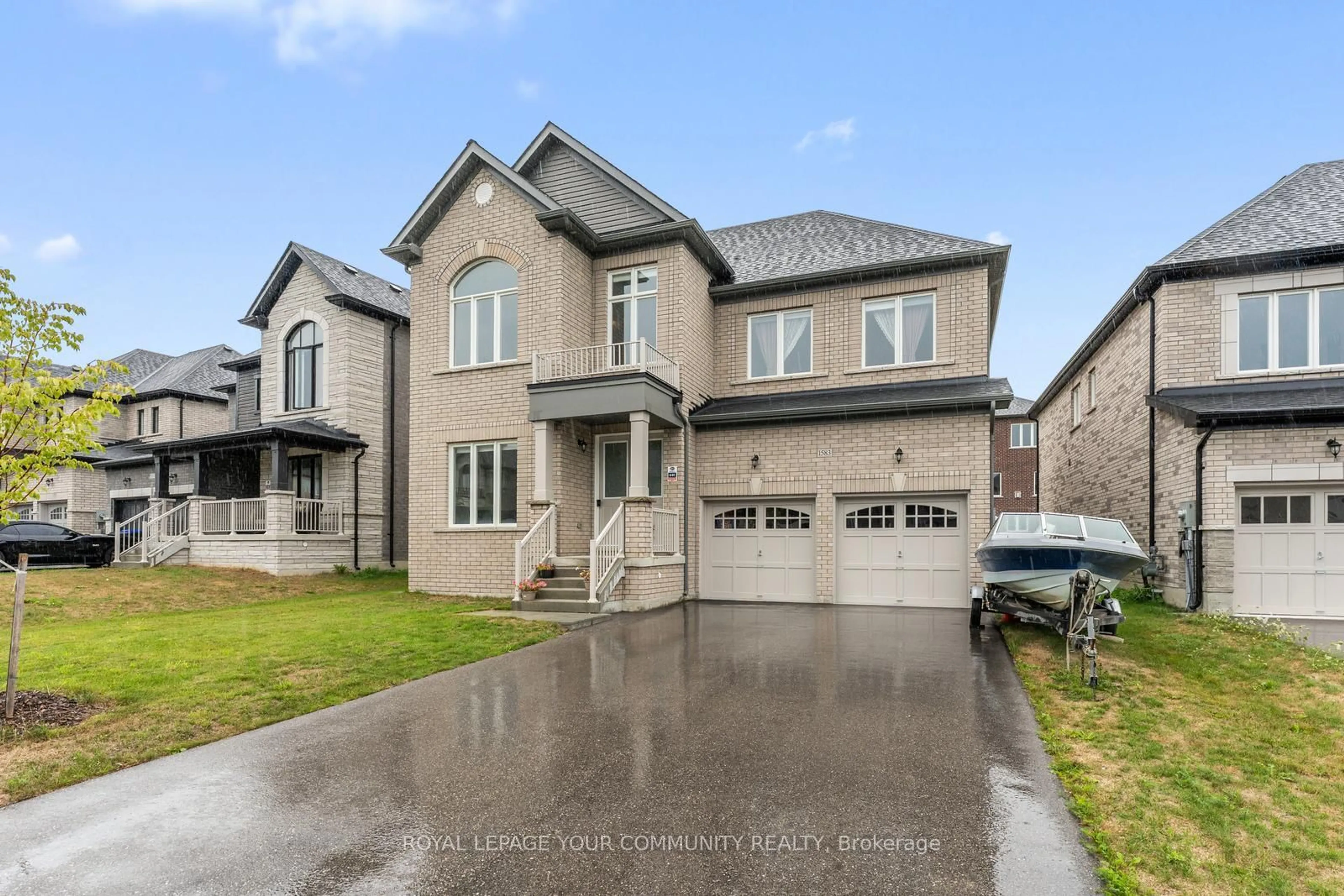 Home with brick exterior material, street for 1583 Stovell Cres, Innisfil Ontario L0L 1W0