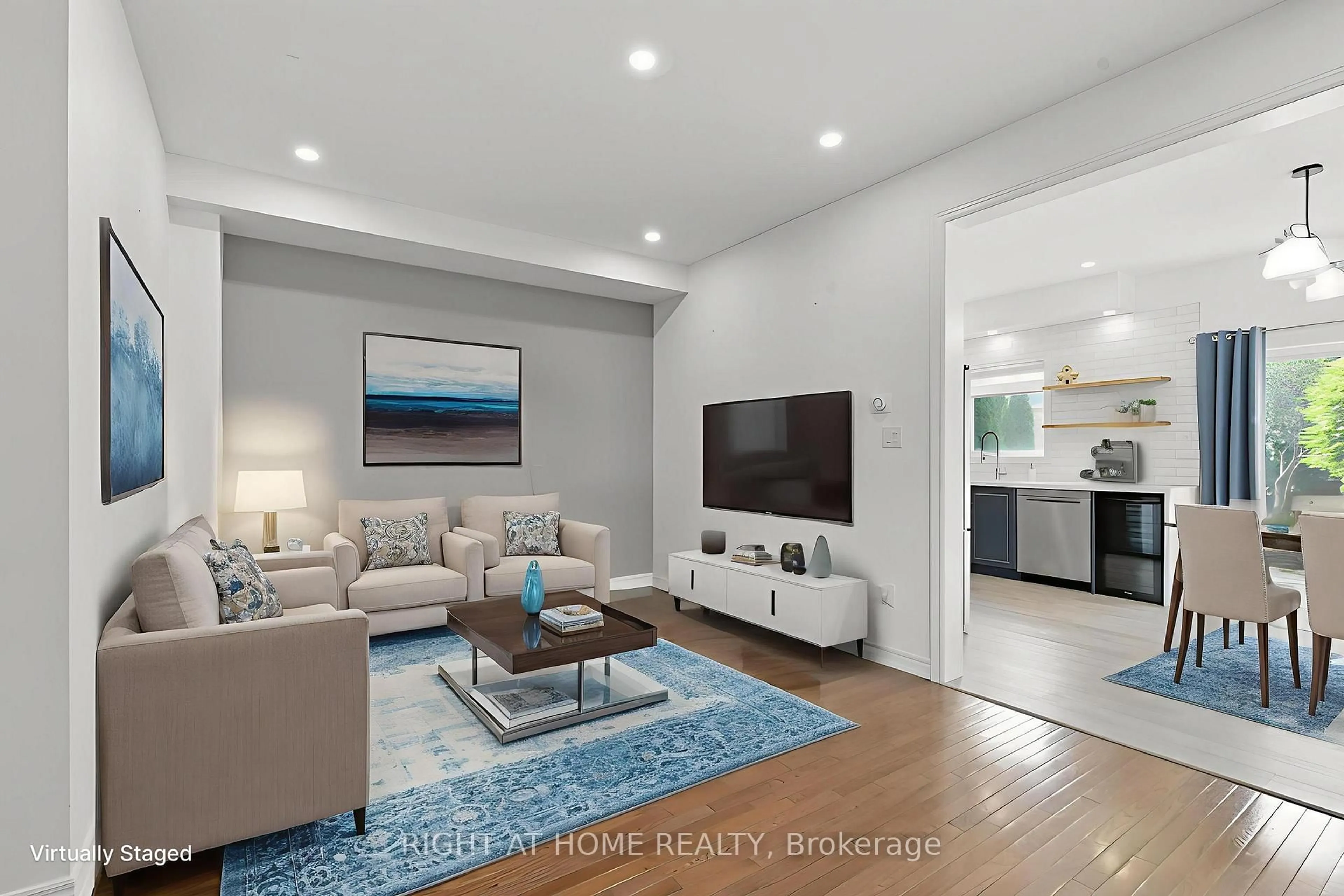Living room with furniture, unknown for 215 Canada Dr, Vaughan Ontario L4H 0K2