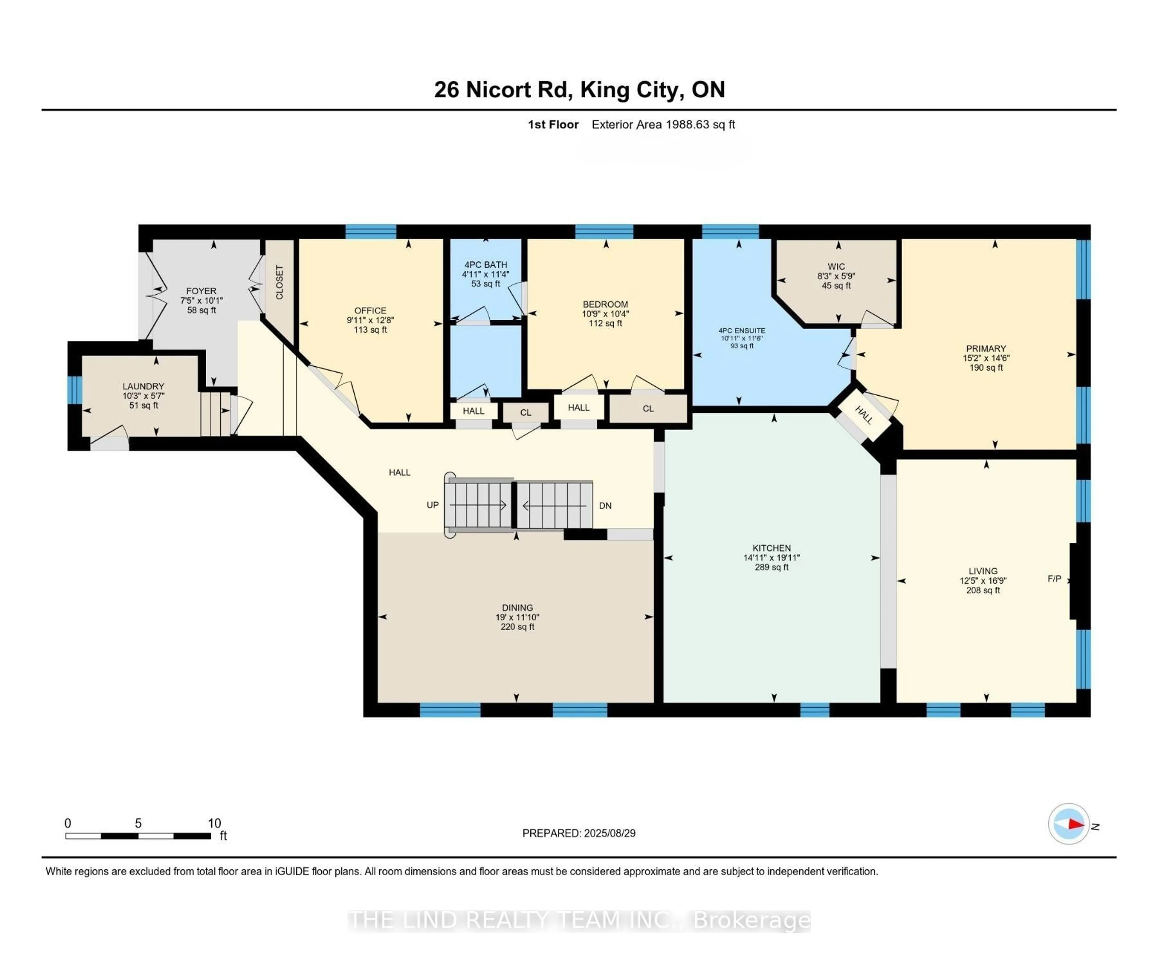 Floor plan for 26 Nicort Rd, King Ontario L7B 1L4