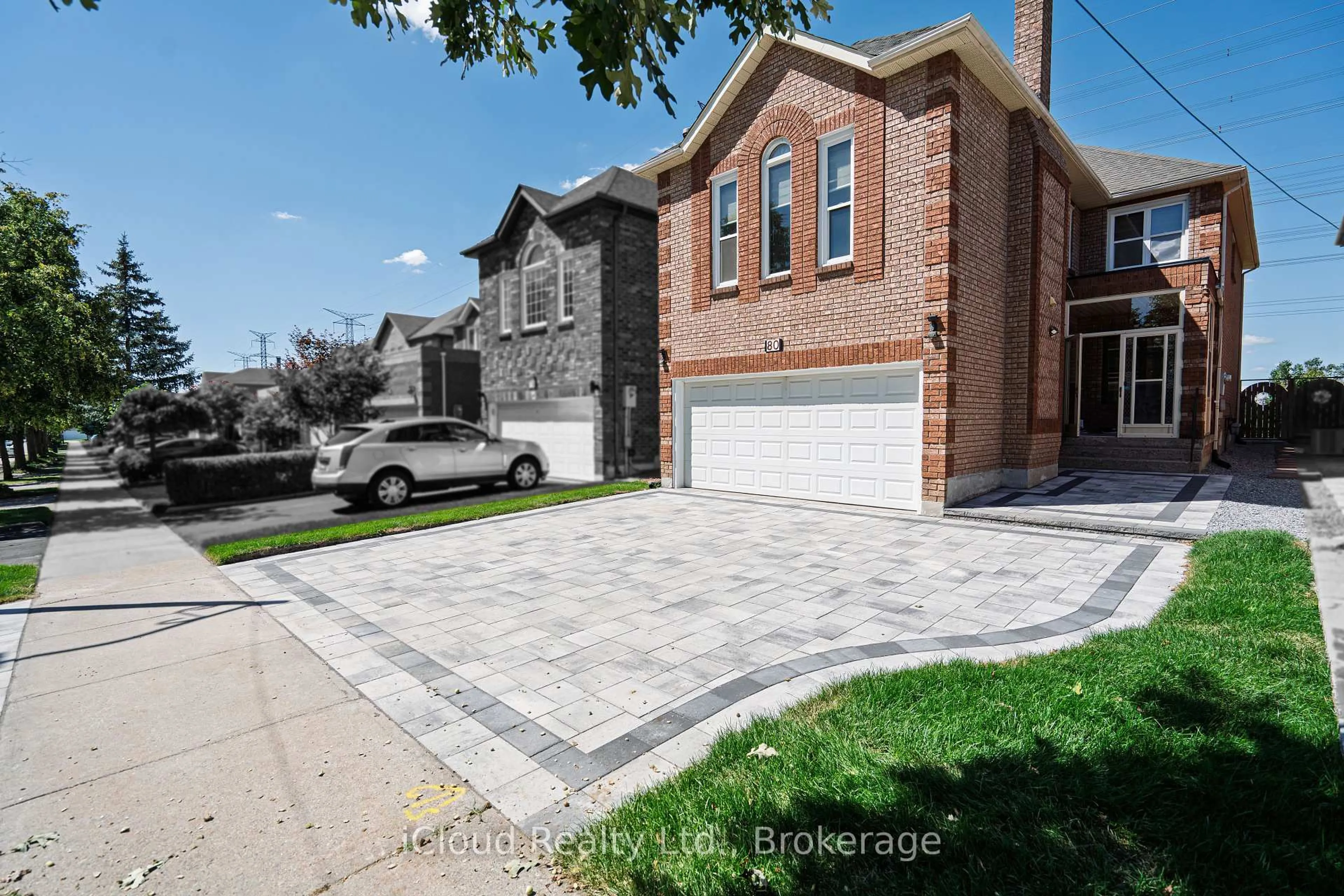 Home with brick exterior material, street for 80 Venice Cres, Vaughan Ontario L4J 7T1