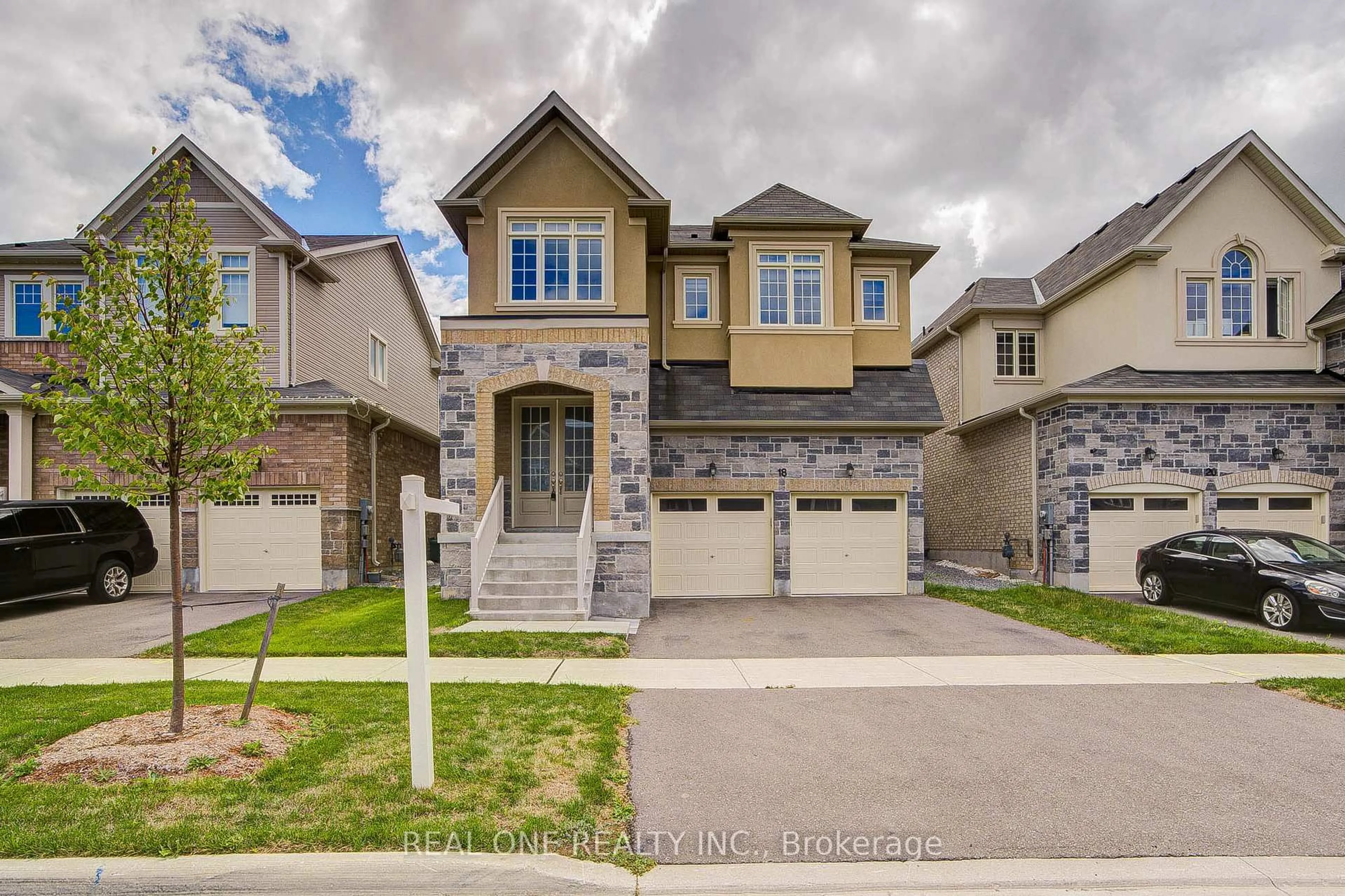 Home with brick exterior material, street for 18 Terrell Ave, Georgina Ontario L4P 0C8