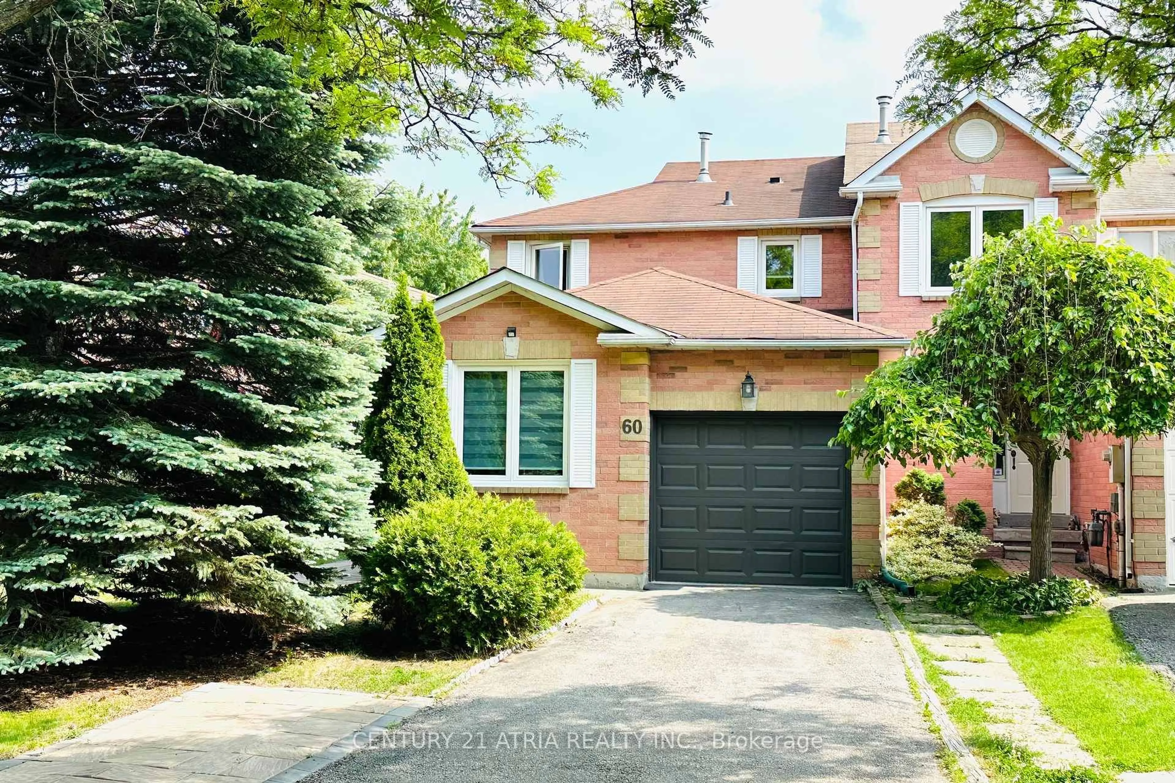 Home with brick exterior material, street for 60 Steepleview Cres, Richmond Hill Ontario L4C 9R3