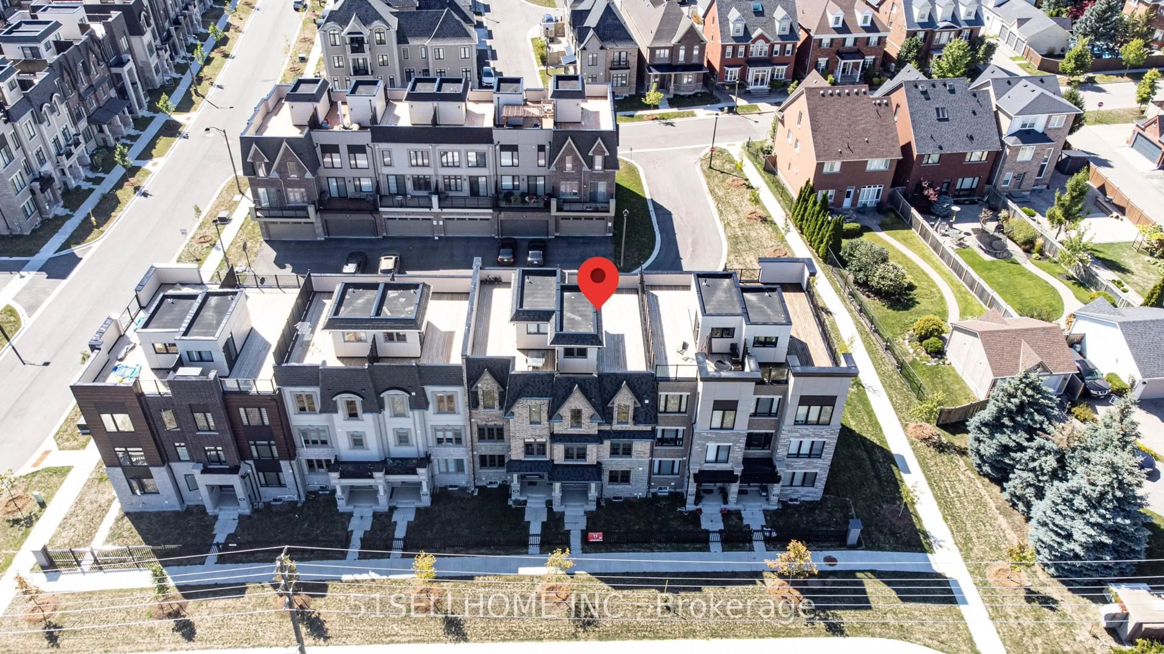 A pic from outside/outdoor area/front of a property/back of a property/a pic from drone, unknown for 9710 Kennedy Rd, Markham Ontario L6C 3J8