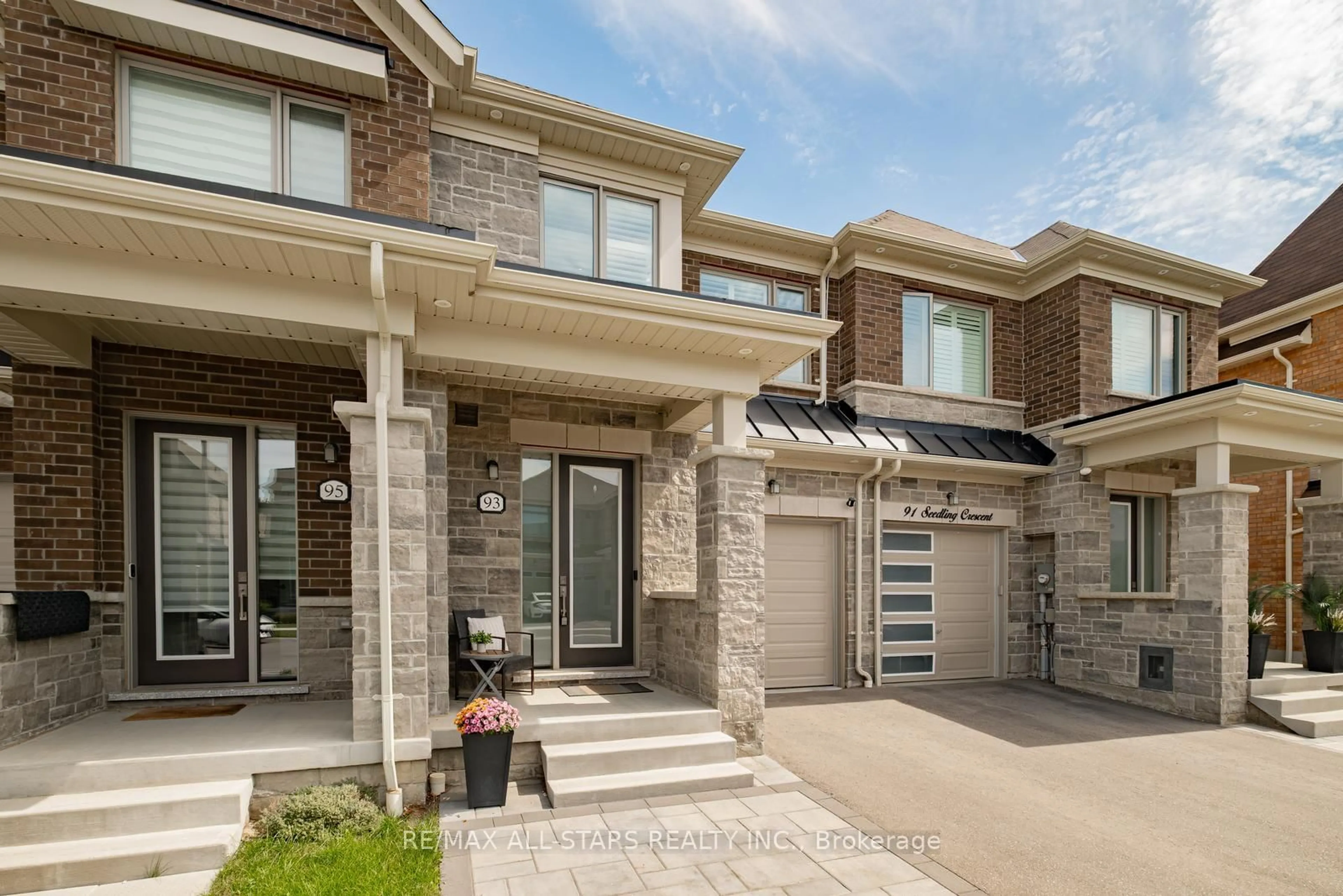 Home with brick exterior material, street for 93 Seedling Cres, Whitchurch-Stouffville Ontario L4A 4V5