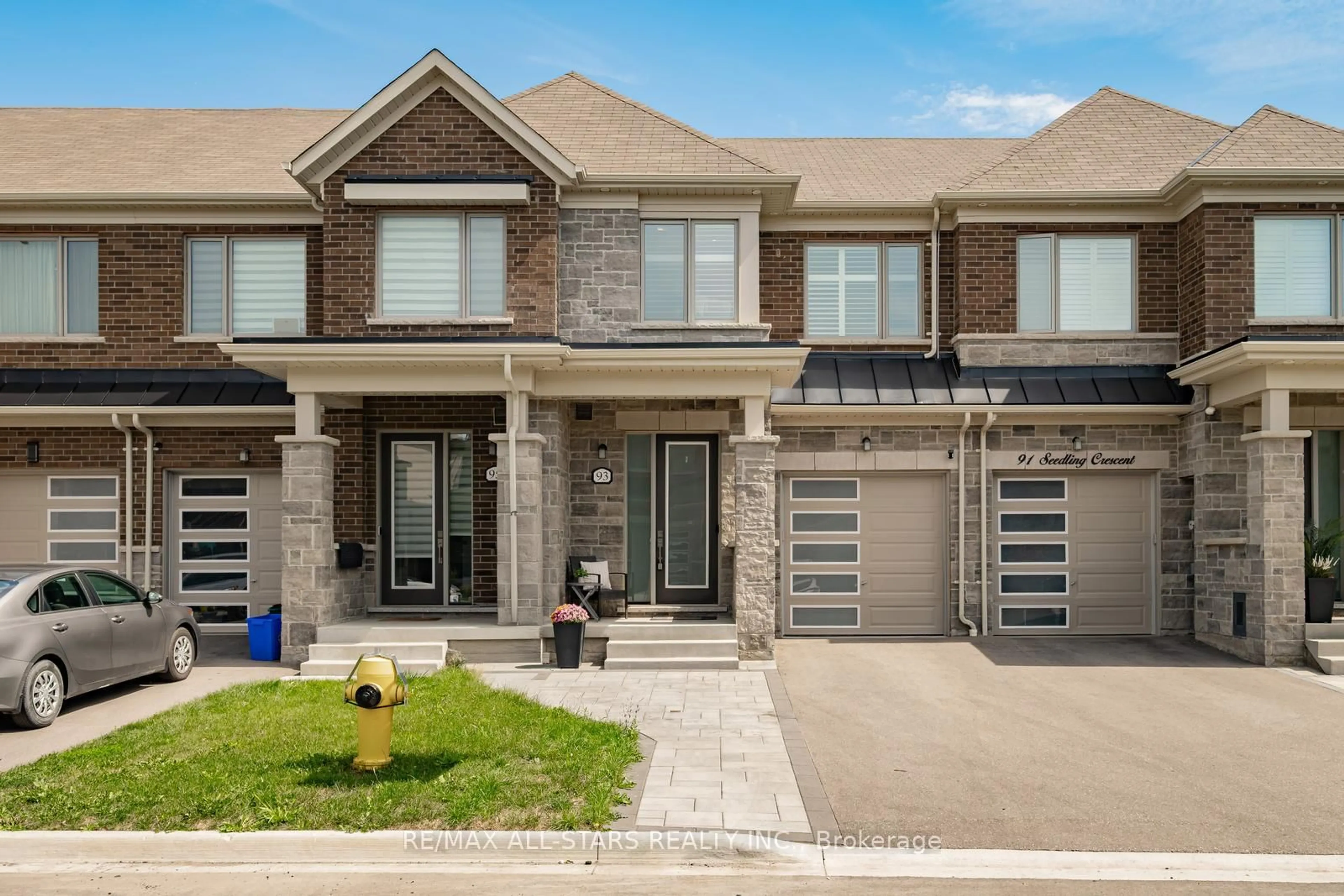 Home with brick exterior material, street for 93 Seedling Cres, Whitchurch-Stouffville Ontario L4A 4V5