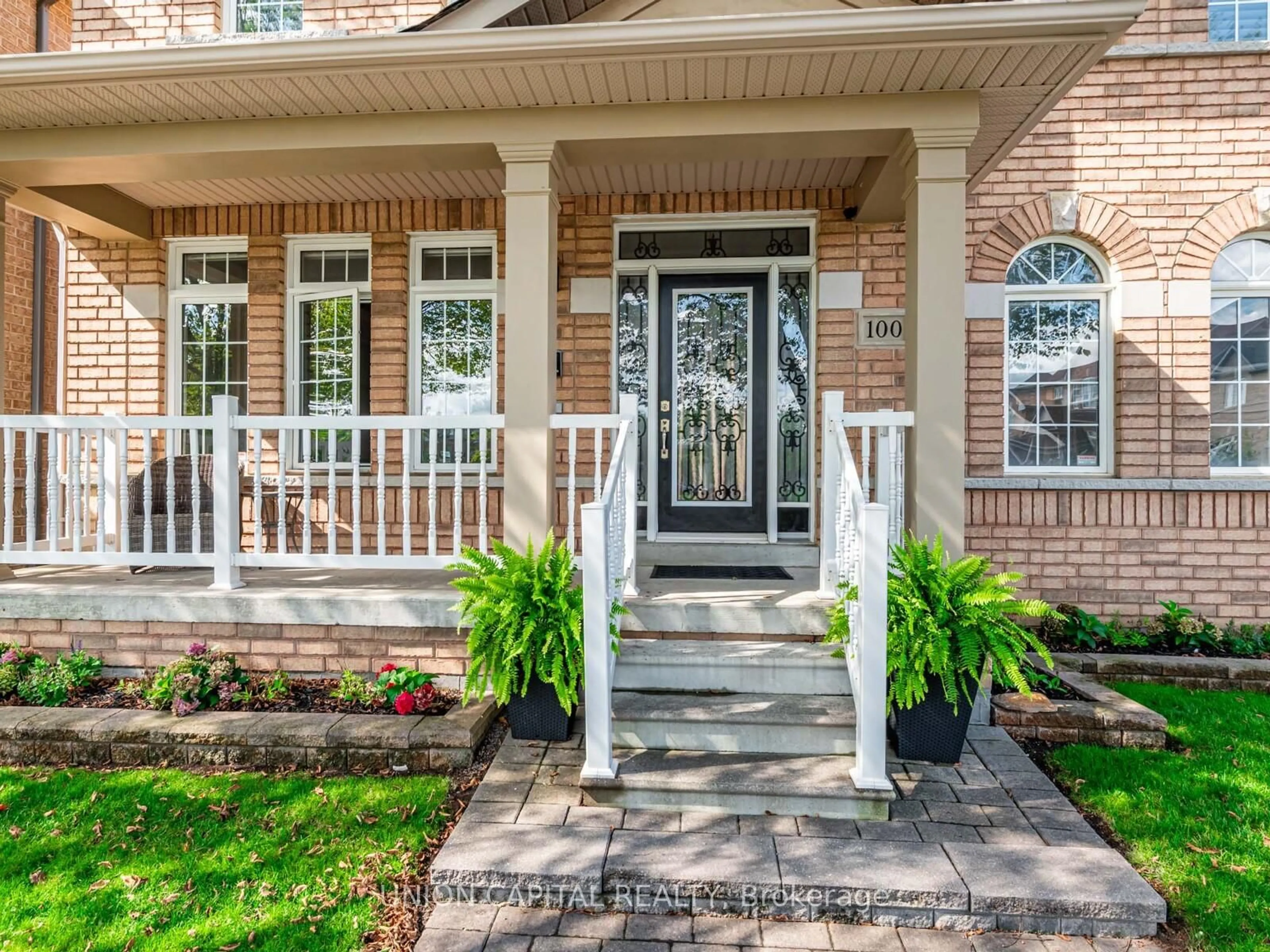 Home with brick exterior material, street for 100 Albert Lewis St, Markham Ontario L6B 0K3