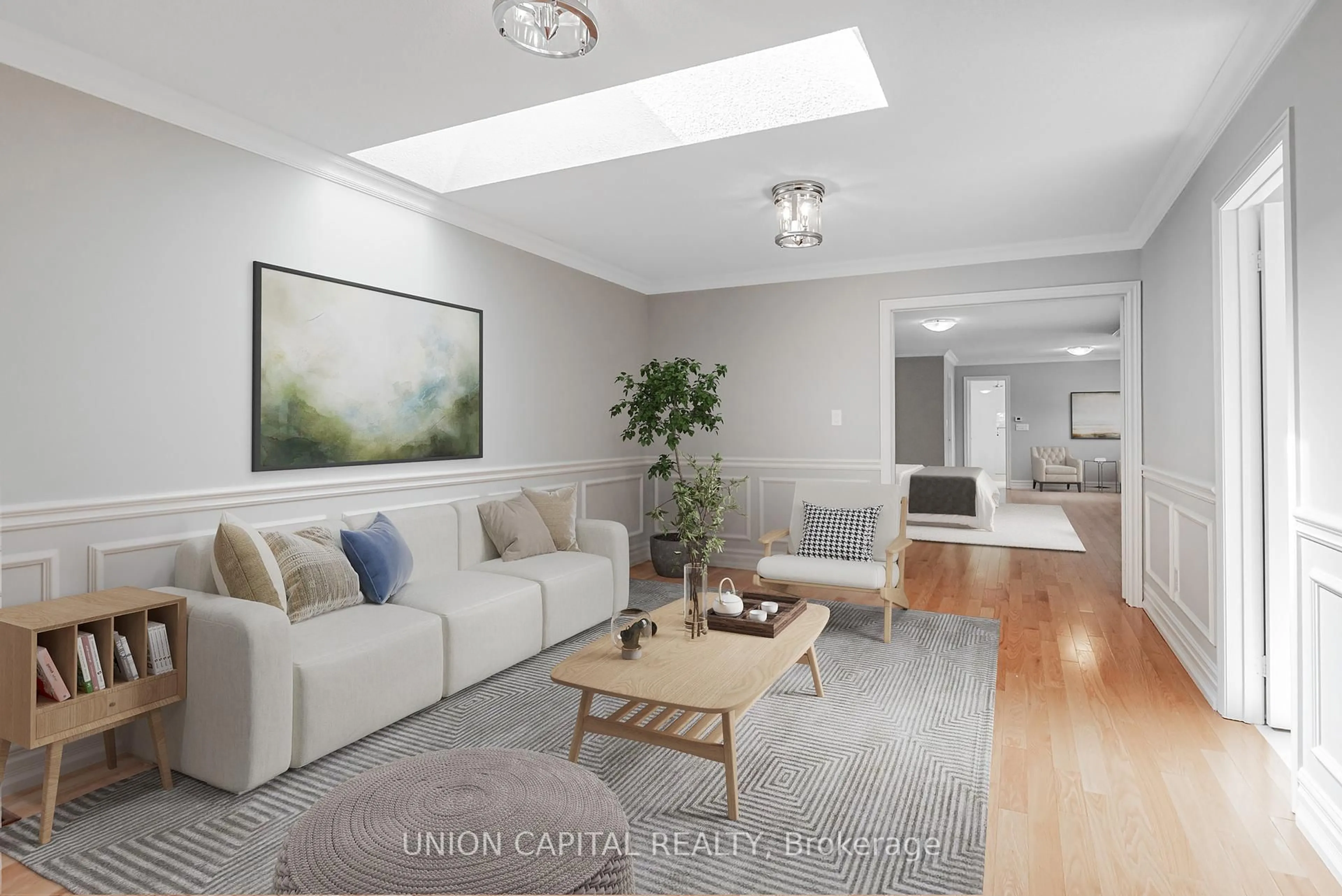 Living room with furniture, unknown for 100 Albert Lewis St, Markham Ontario L6B 0K3