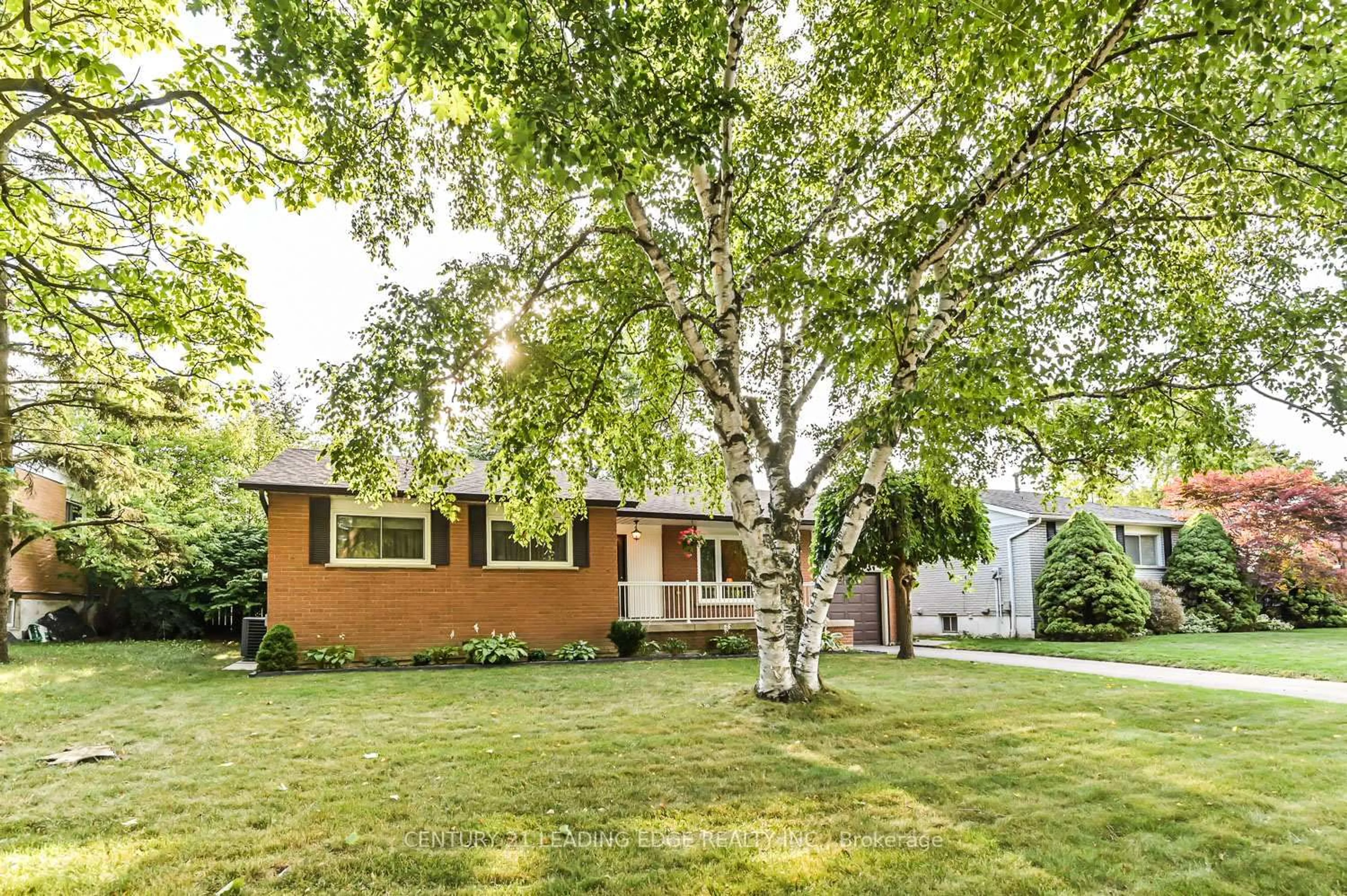 Home with brick exterior material, street for 18 Sir Constantine Dr, Markham Ontario L3P 2X2