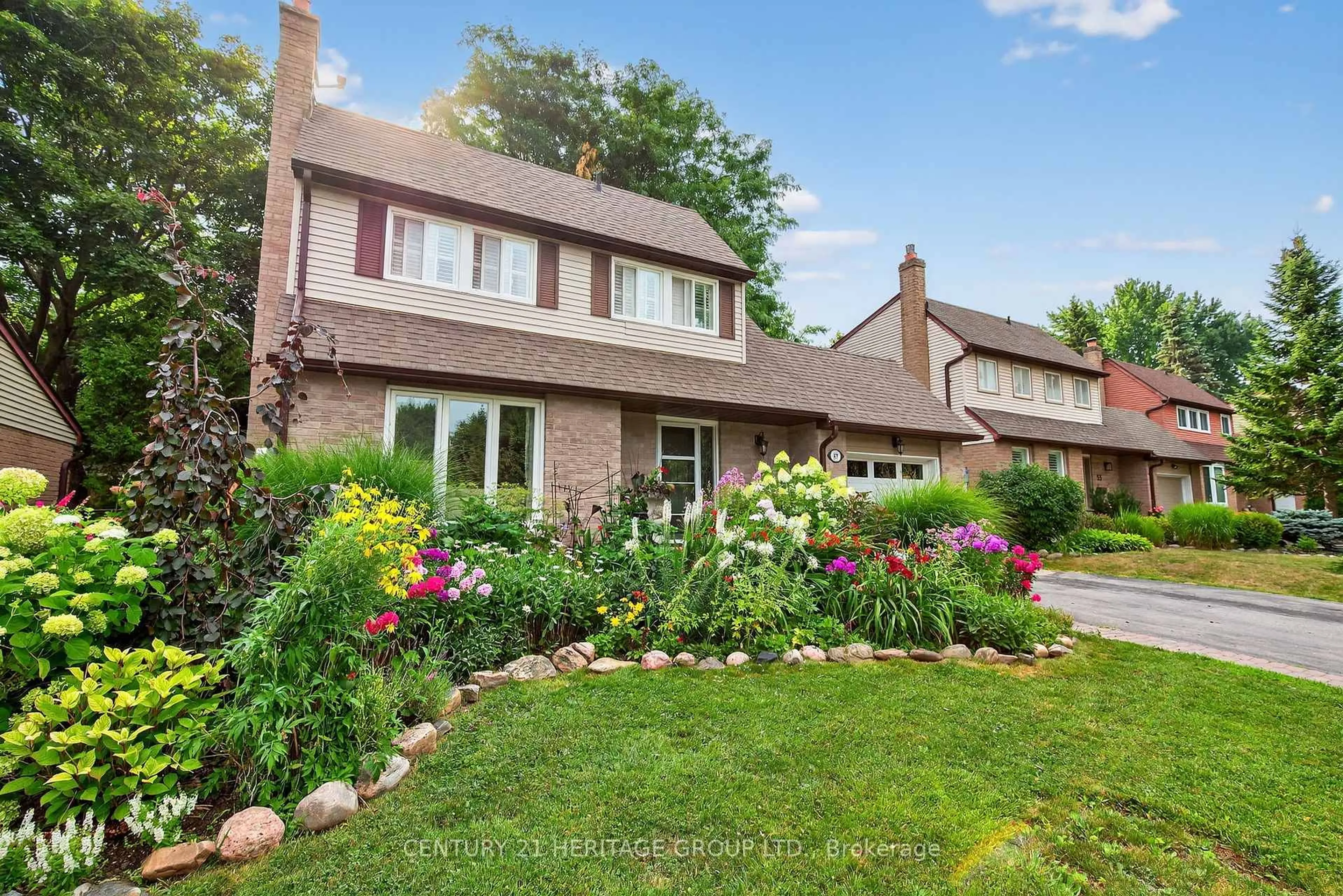 Home with brick exterior material, street for 57 Stoddart Dr, Aurora Ontario L4G 2G4