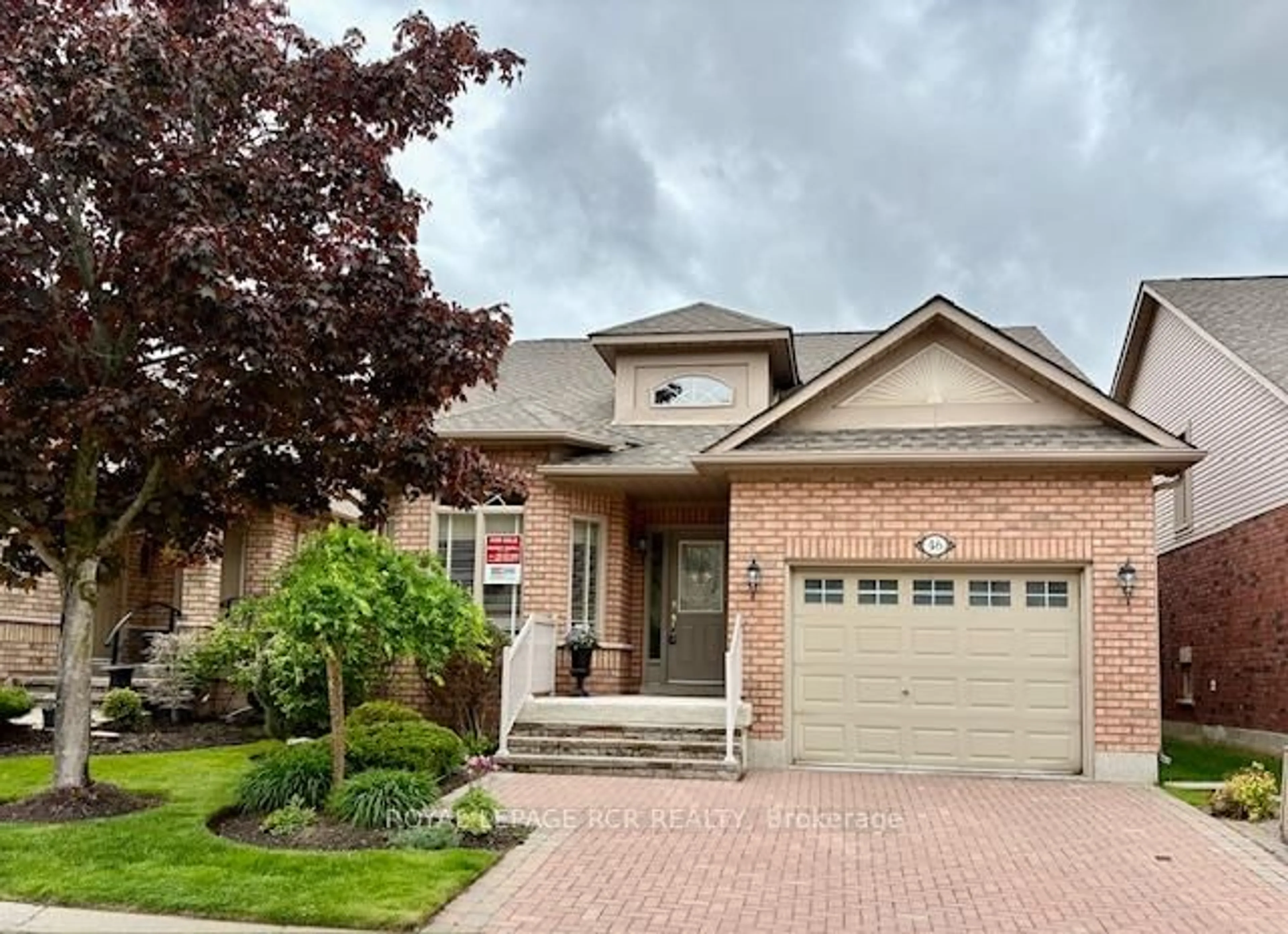 Home with brick exterior material, street for 46 Sunset Blvd, New Tecumseth Ontario L9R 1Z5